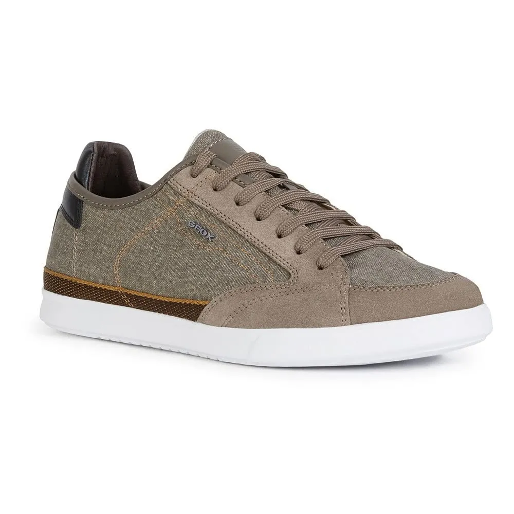 Geox U Walee A, Sneaker Uomo, Taupe, 46 EU