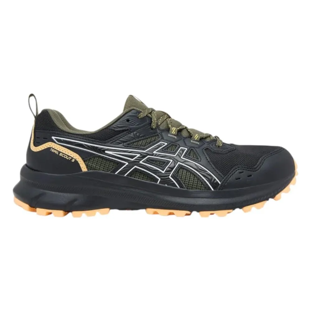ASICS Trail Scout 3, Sneaker Uomo, Black/White, 44 EU