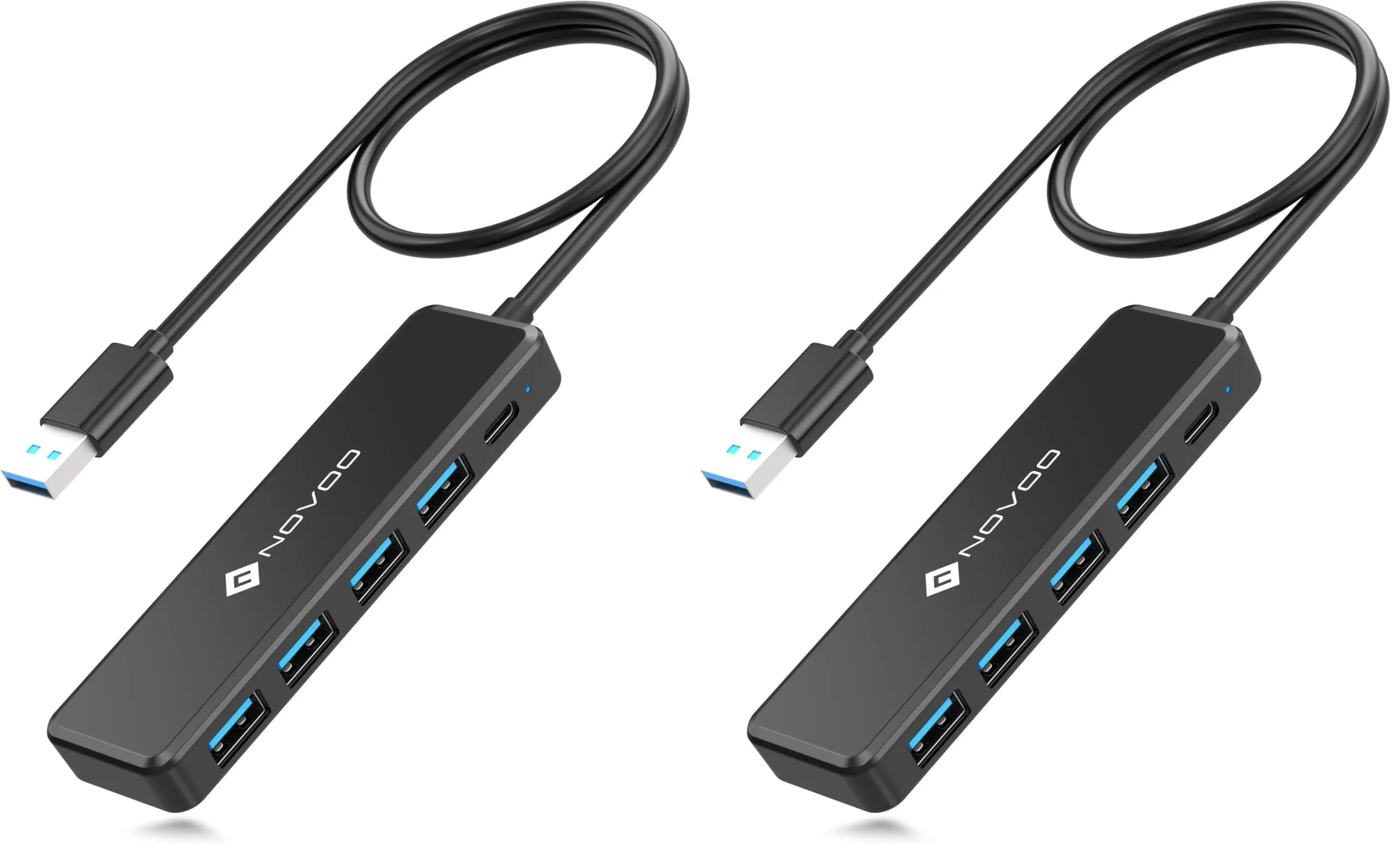 NOVOO USB C Hub 5 in 1 Multiport Adapter