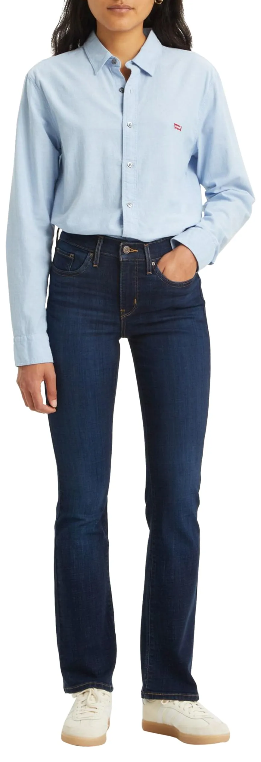Levi's 315 Shaping Bootcut, Jeans, Donna, Cobalt Haze, 32W / 32L