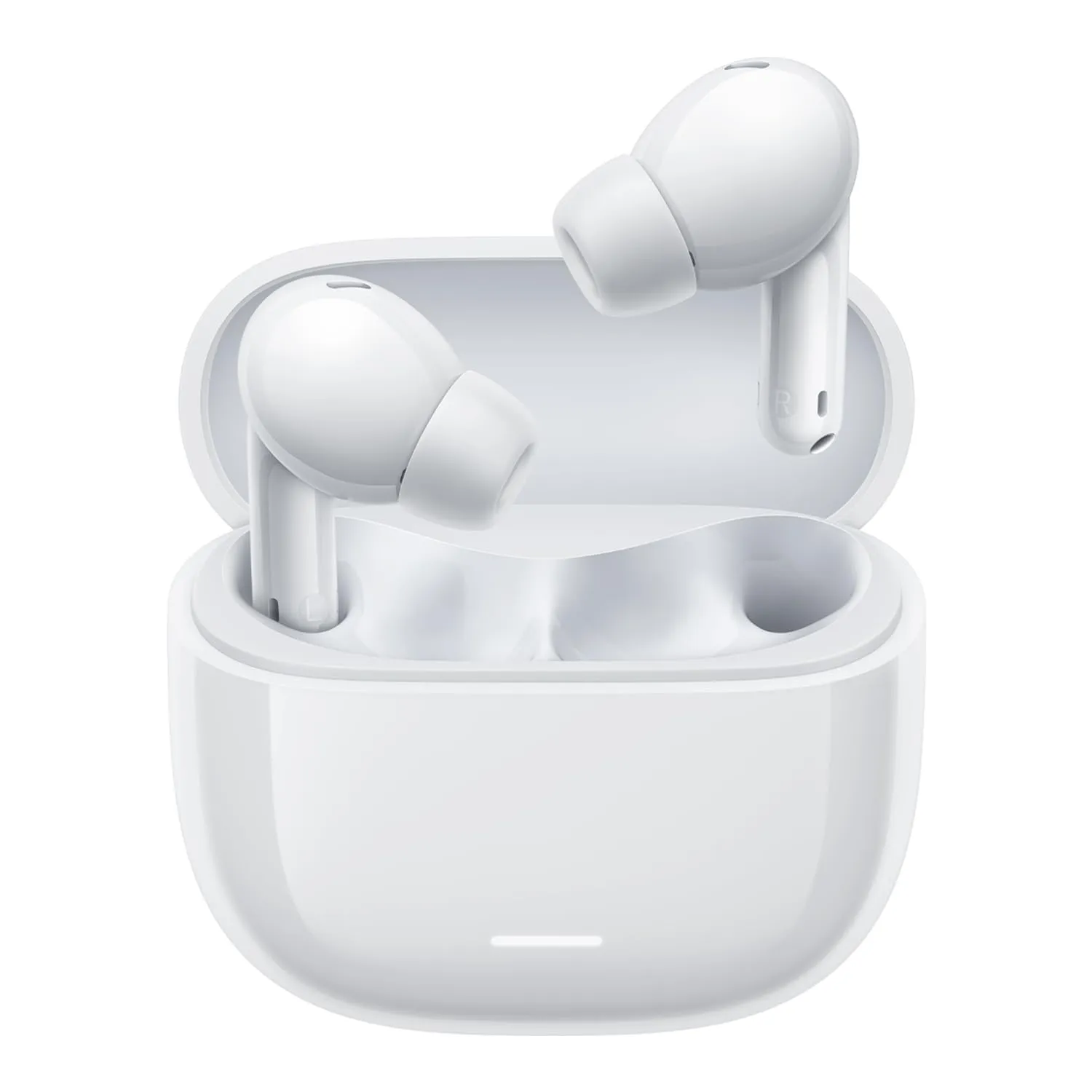 Xiaomi Redmi Buds 6 Lite, Auricolari in-ear Bluetooth, Cancellazione del rumore, Doppio microfono, Alta qualità audio, Custodia di ricarica USB-C, 38h durata batteria, Bianco