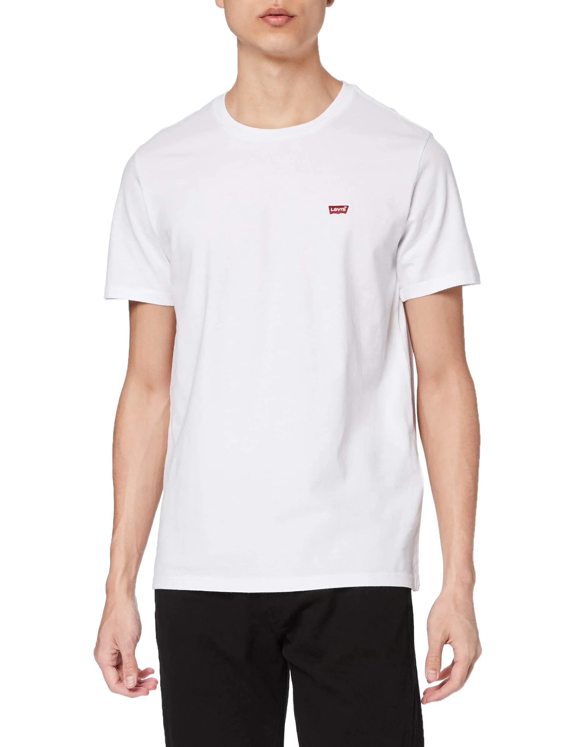 Levi's Ss Original Housemark Tee, T-shirt Uomo, White, XL