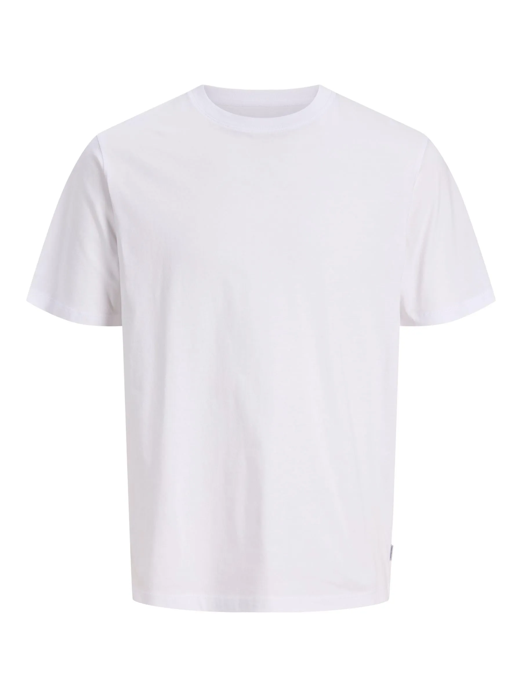 JACK & JONES JJEORGANIC BASIC TEE SS O-NECK NOOS, T-shirt, Uomo, Bianco, L