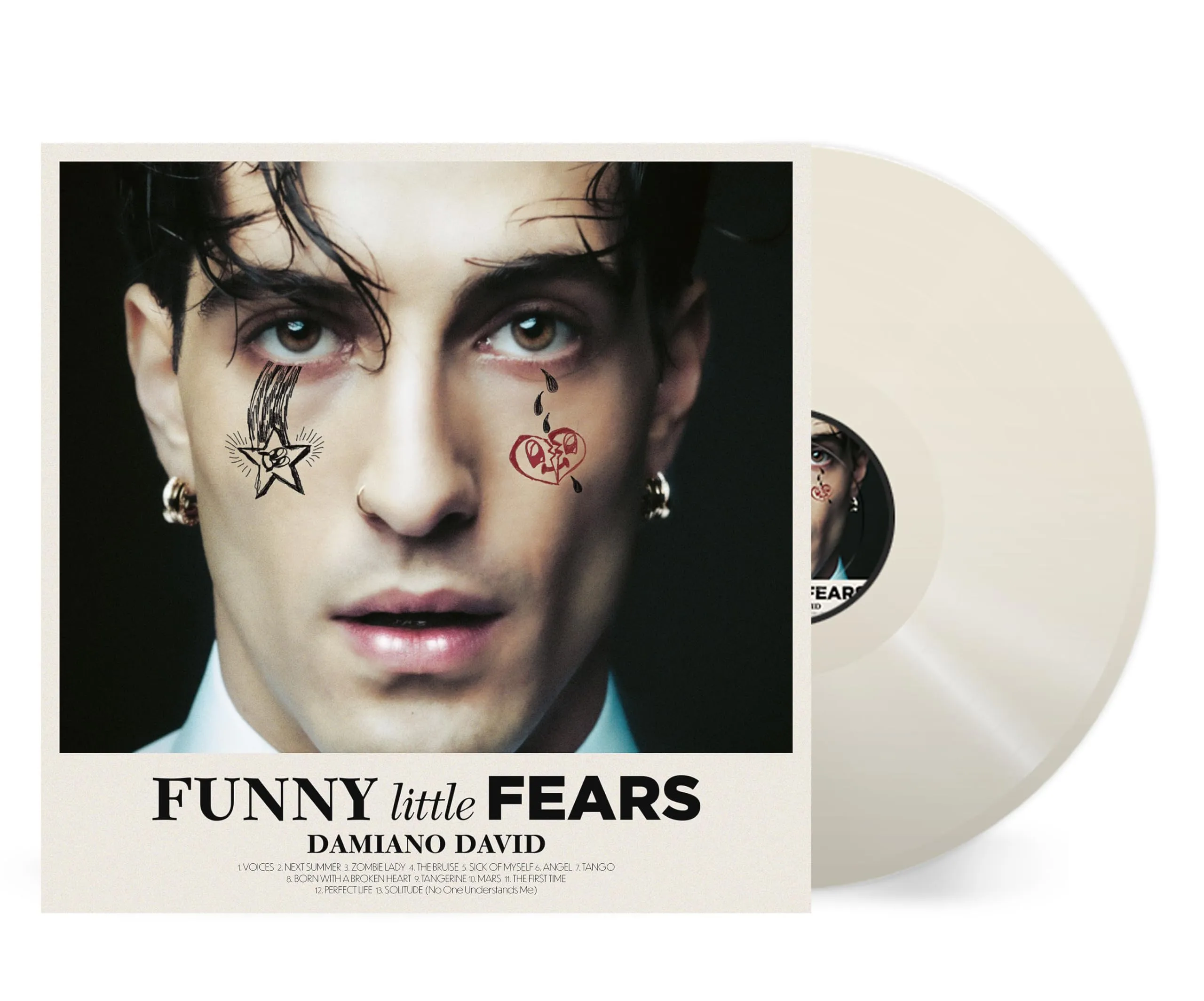 FUNNY little FEARS - LP Coloured (Cream) Vinyl in Sleeve