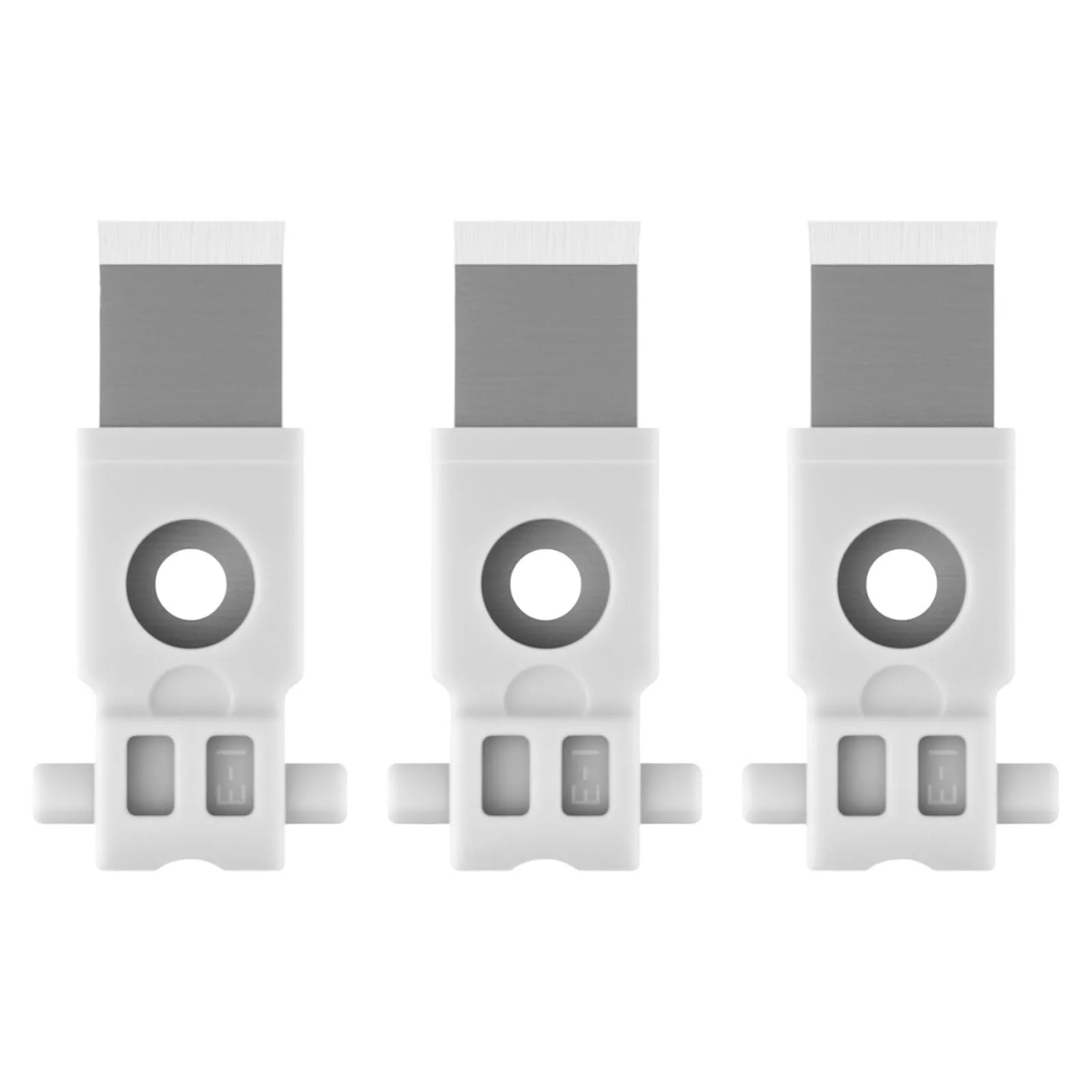 3Pcs Filament Cutter Compatible with Bambu Lab A1/A1 mini/P1P/P1S/X1C/X1E Stampanti 3D Strumento Testa Cutter Scraper Meno Intasamento Ugelli