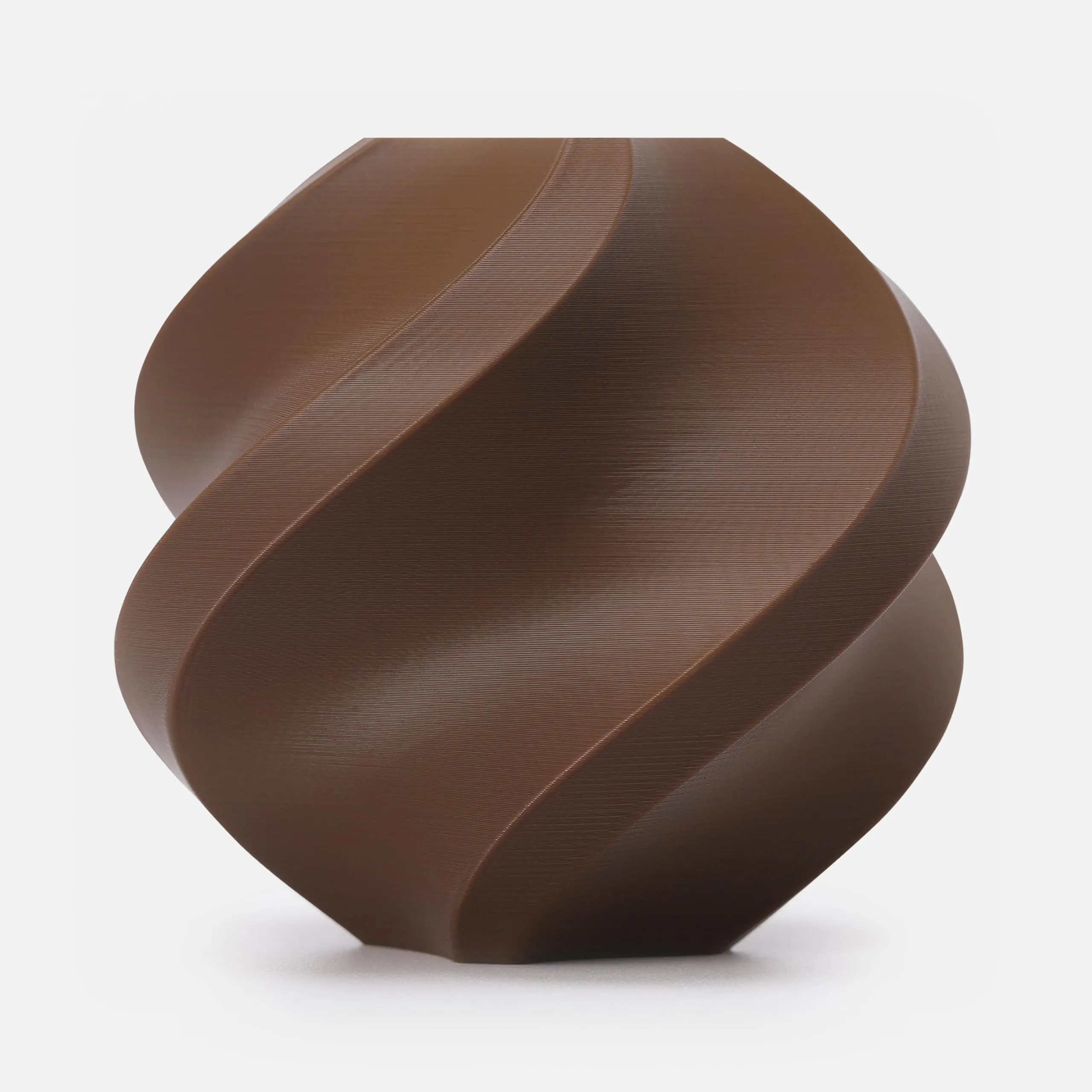 Bambu Lab - Filamento per stampante 3D, PLA Basic 1,75 mm, diametro preciso +/- 0,03 mm, stampa rapida RFID PLA, materiale di stampa 3D, Filamento Con Bobine, 1000 grammi, Marrone Cacao