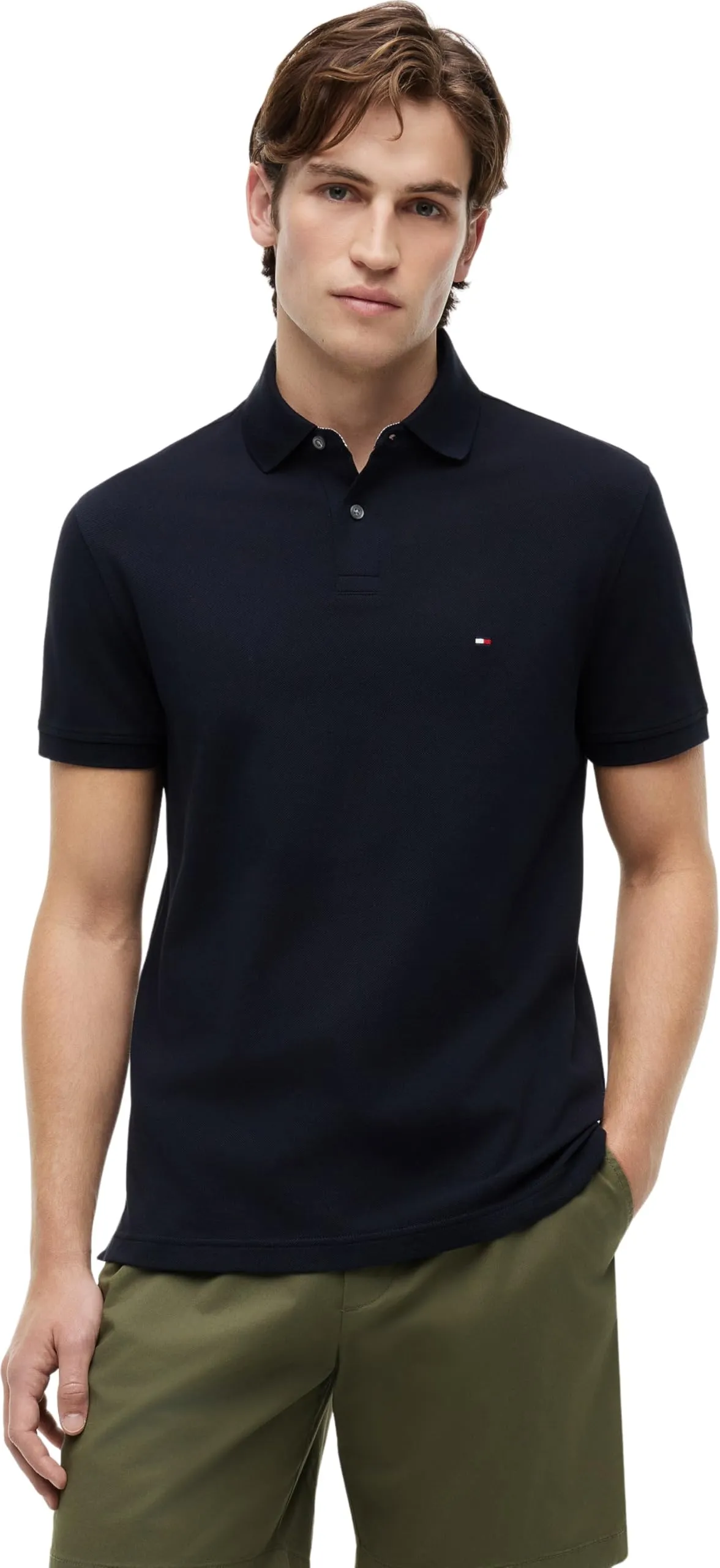 Tommy Hilfiger 1985 Regular Polo Mw0mw17770 Polo a maniche corte, Blu (Desert Sky), L Uomo