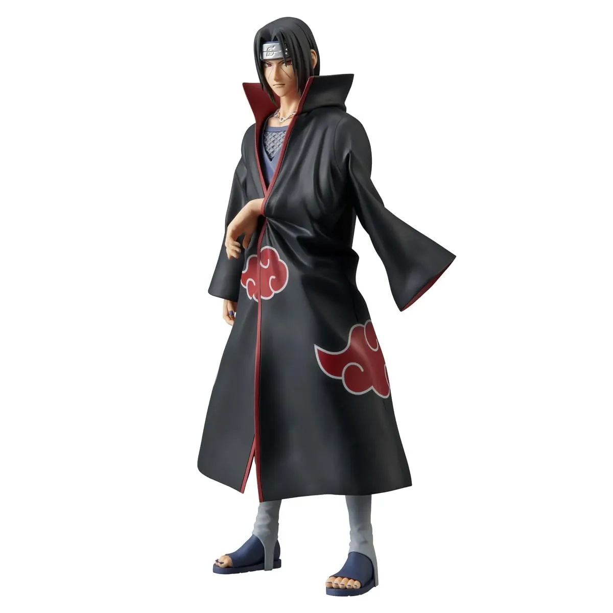 Banpresto Itachi Uchiha Naruto Shippuden, statuetta d'azione grandista, 28 cm, BP28670P multicolore, statuetta da collezione, ideale per i fan degli anime