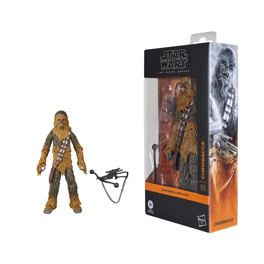 Star Wars Hasbro The Black Series, Chewbecca, action figure premium collezionabile ispirata al film nuova speranza, da 15 cm