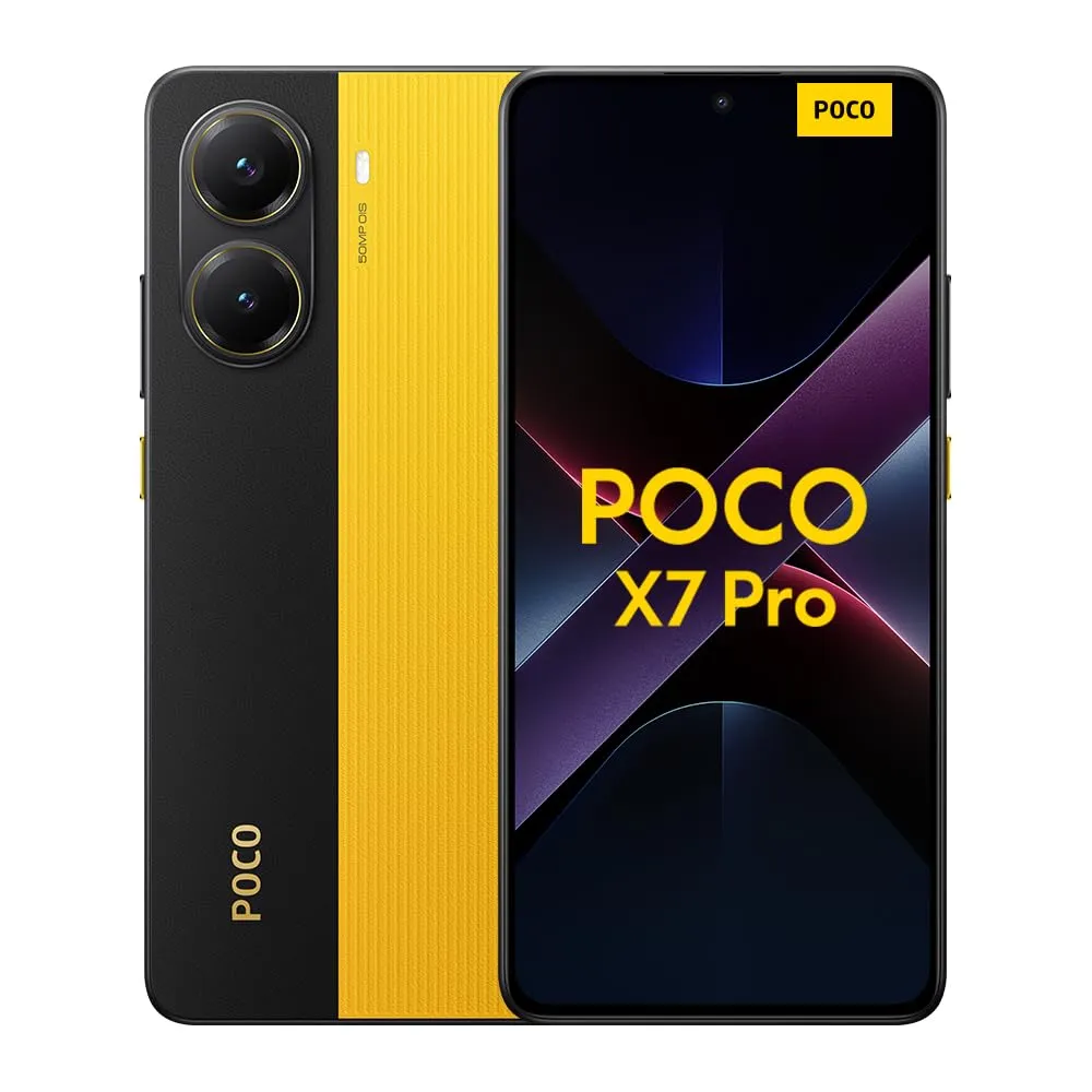 Xiaomi POCO X7 Pro (smartphone), 12+256GB, 50MP camera principale con OIS, batteria da 6.000mAh (typ) con ricarica HyperCharge da 90W, IP68, funzioni AI (caricabatterie non incluso), Nero