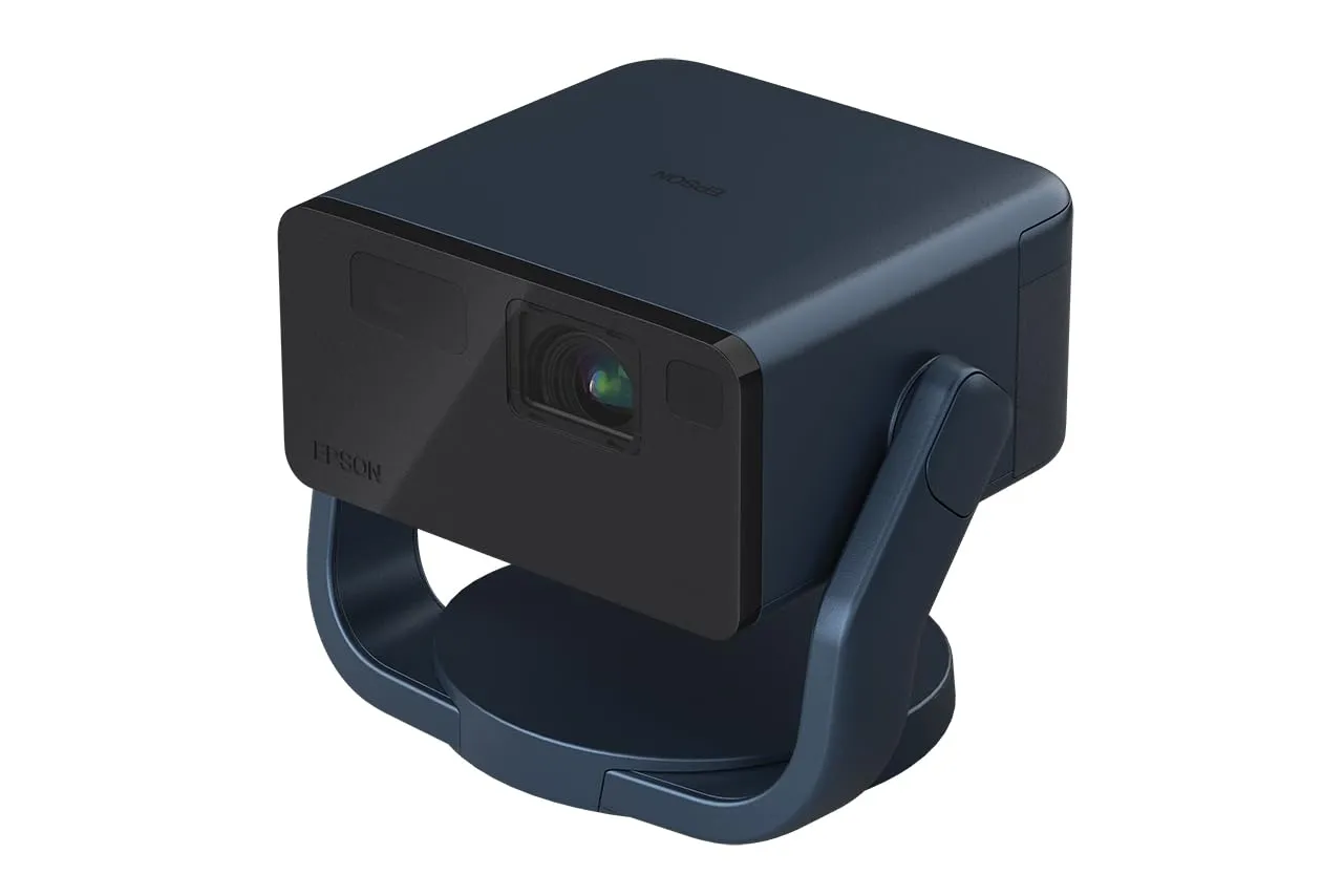 Epson EF-22N Videoproiettore Laser Mini Smart Full HD - Proiezione fino a 150 Pollici, Google TV™ Integrato, Altoparlanti Bluetooth, Correzione Trapezoidale Automatica, Compatto e Portatile