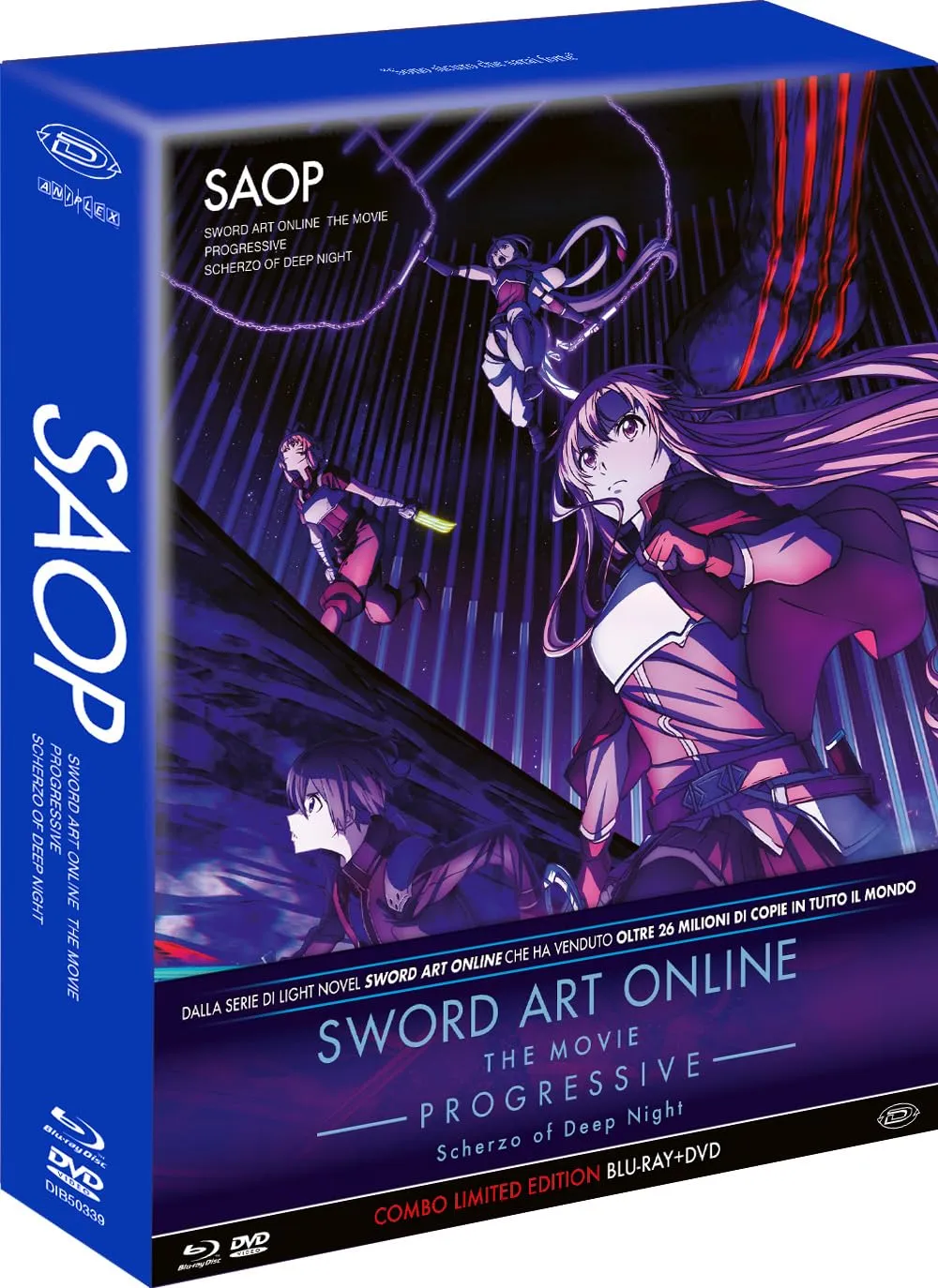 Sword Art Online Progressive: Scherzo Of Deep Night, Blu-Ray e DVD