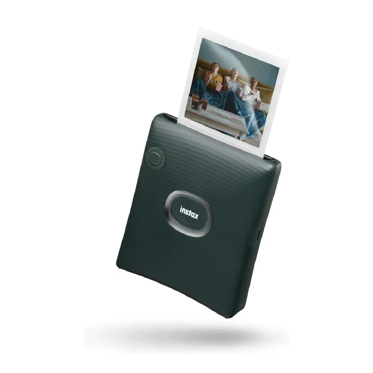 Fujifilm instax SQUARE Link Midnight Green - Stampante per Smartphone a Sviluppo Istantaneo, Stampe Personalizzate e Creative, Connettività Bluetooth, Dimensioni Pellicola 86 x 72 mm