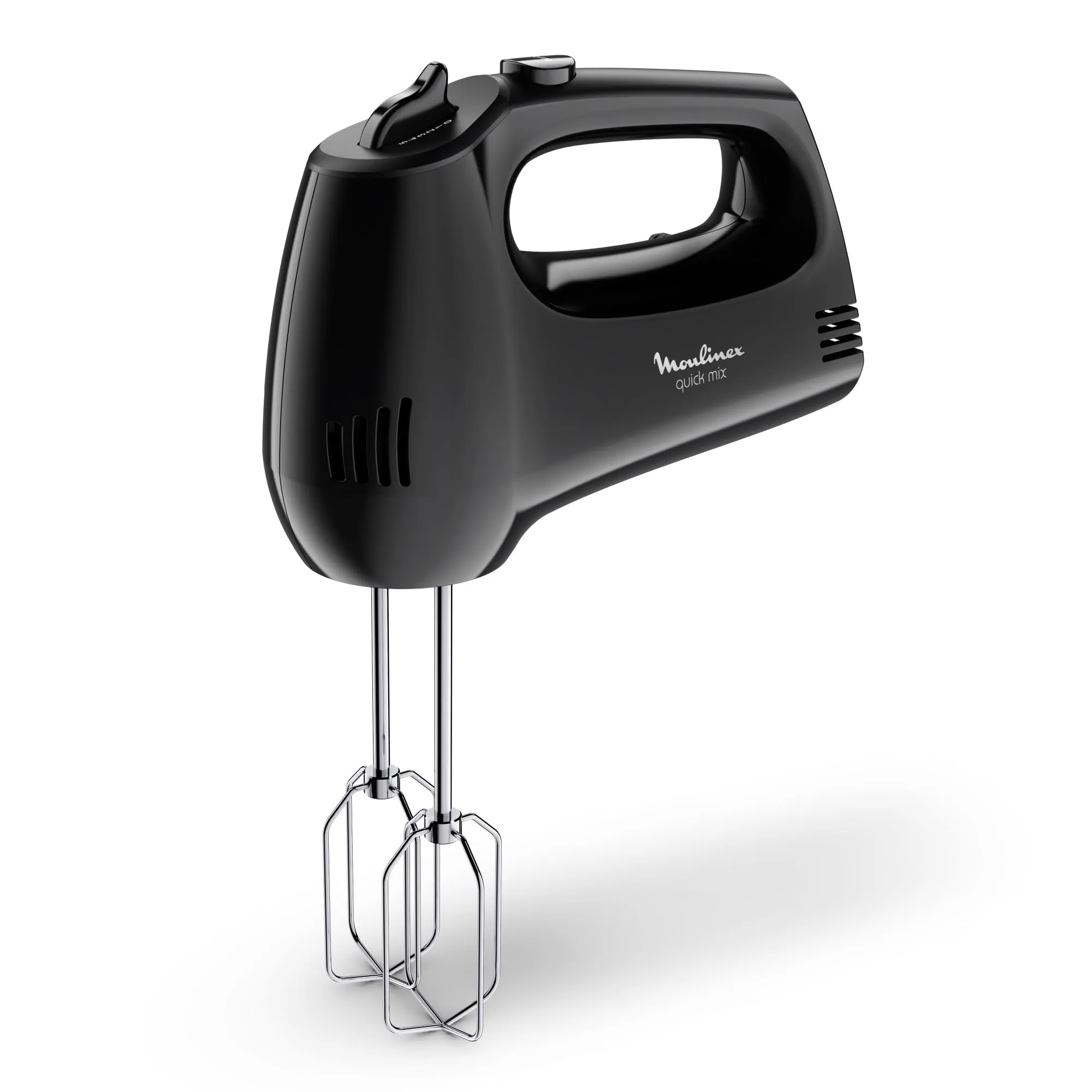 Moulinex Quick Mix Sbattitore, Veloce e potente, Robusto ed efficiente, Maniglia ergonomica, Nero, HM3108B1
