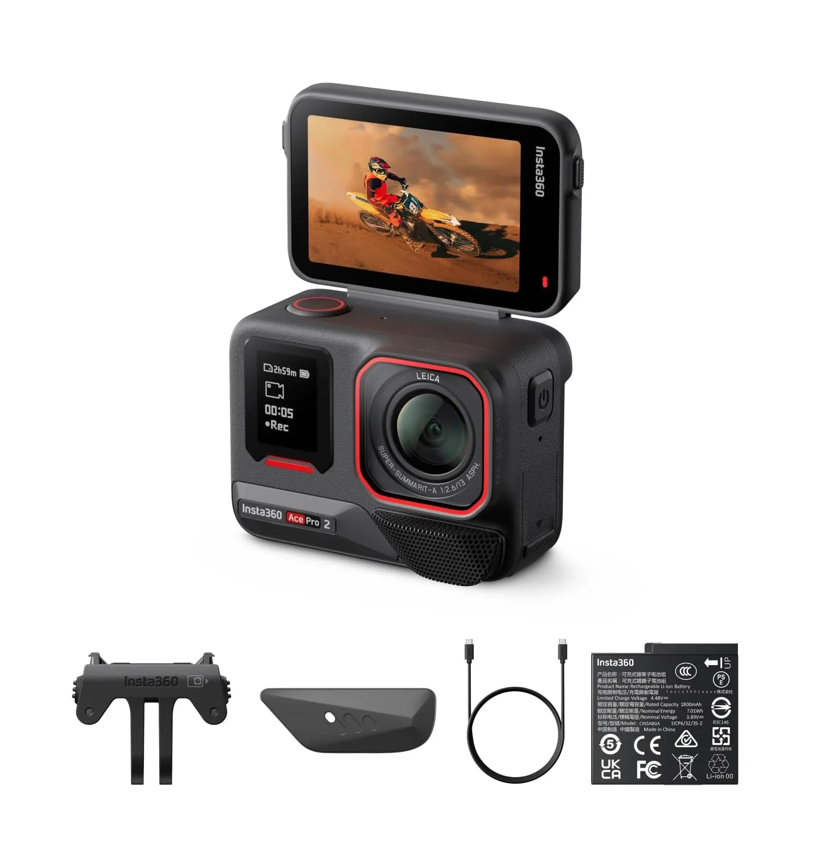 Insta360 Ace Pro 2 Actioncam Standard Bundle
