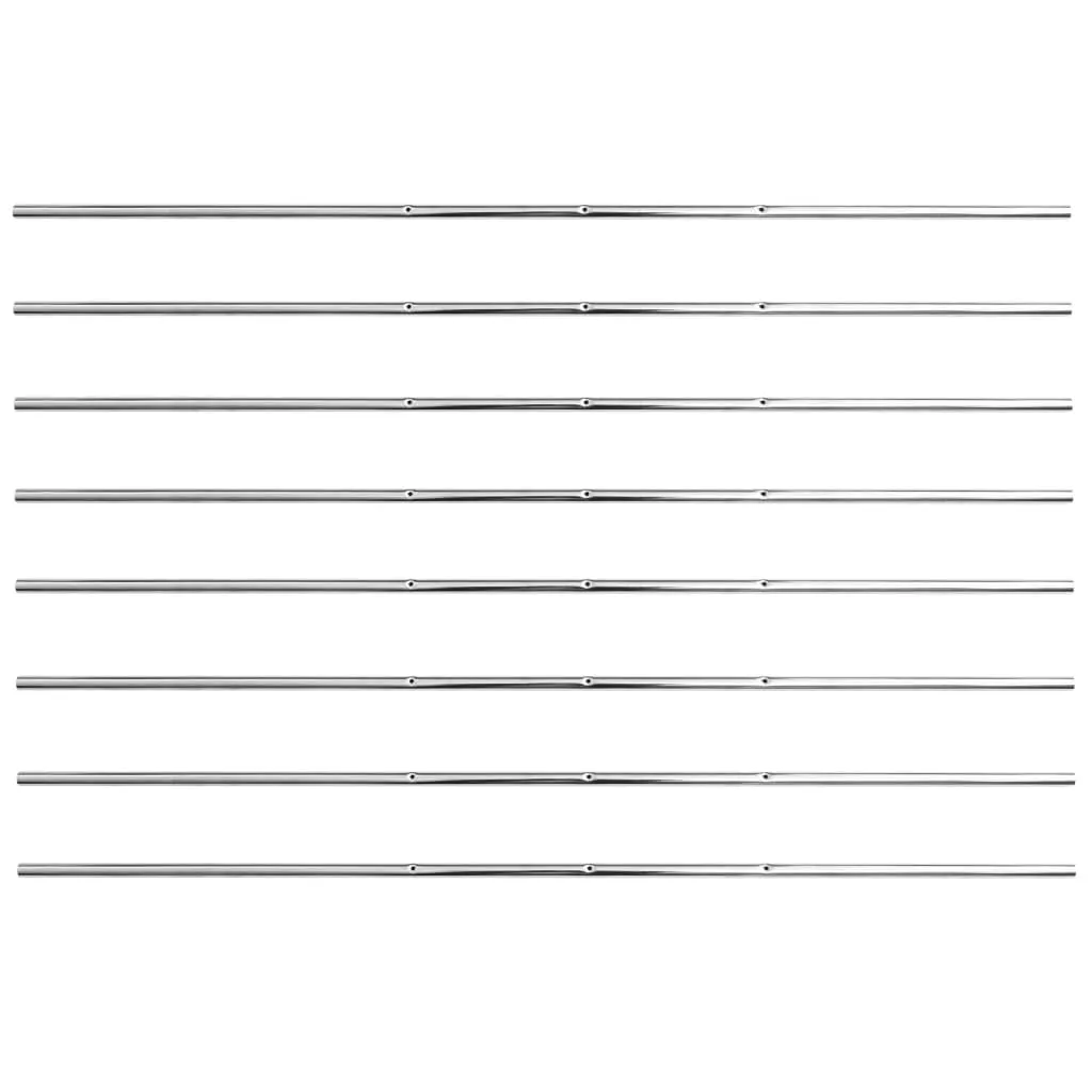 vidaXL Aste per Calcio Balilla 8 pz 15,9 mm