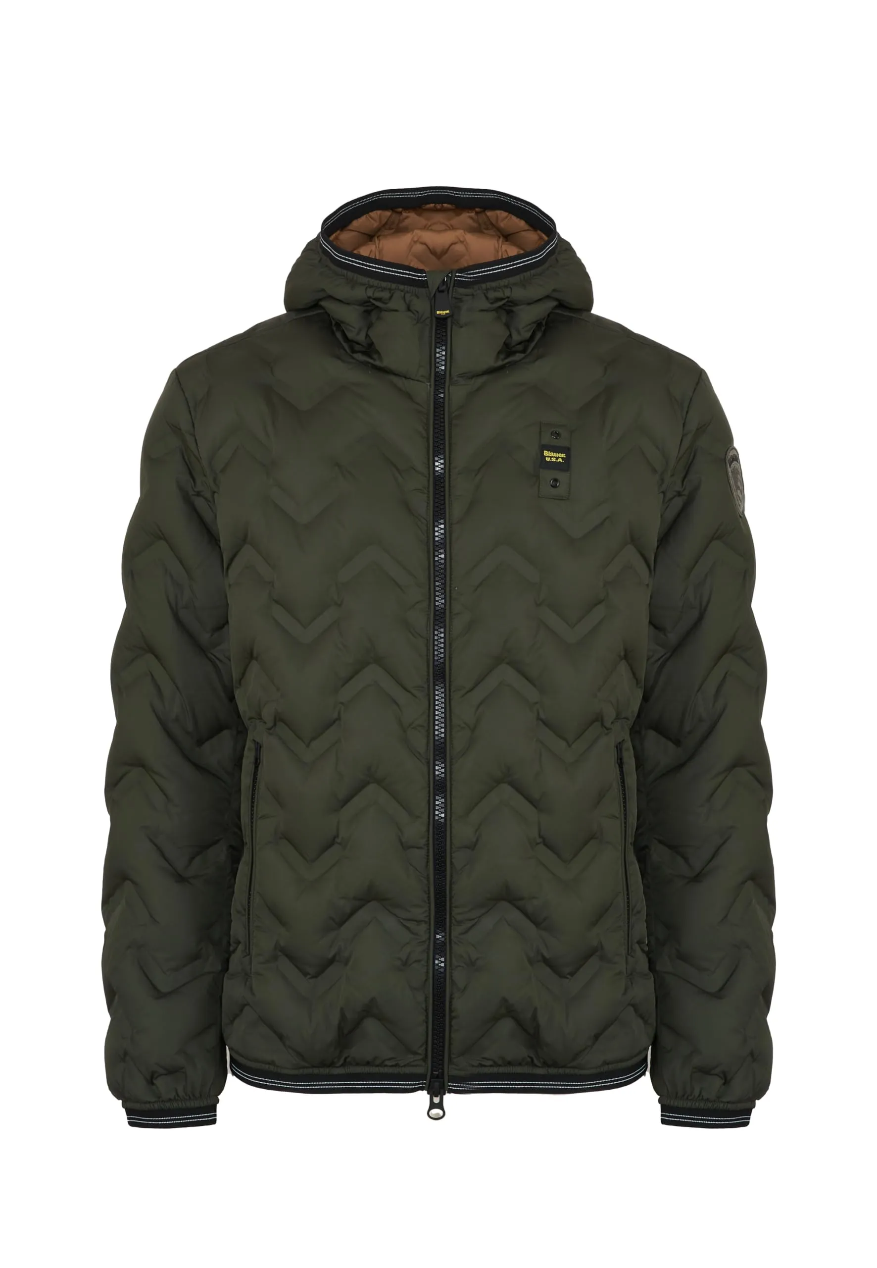 Blauer Piumino Ad Angoli Piery (IT, Testo, M, Regular, Regular, Tiglio Selvatico)