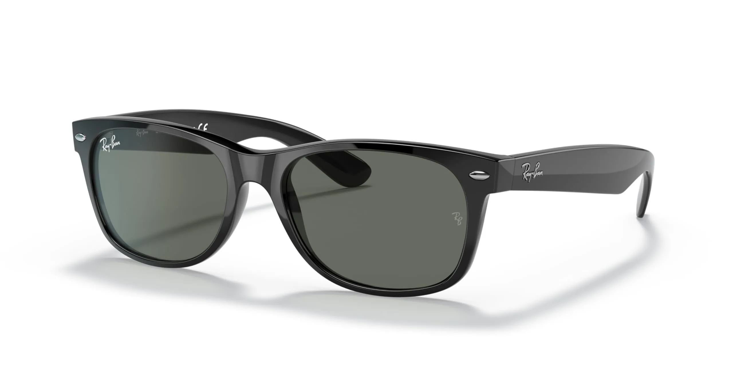Ray-Ban 0RB2132 Occhiali da Sole, Nero/Verde Classico G-15, 52 Unisex-Adulto