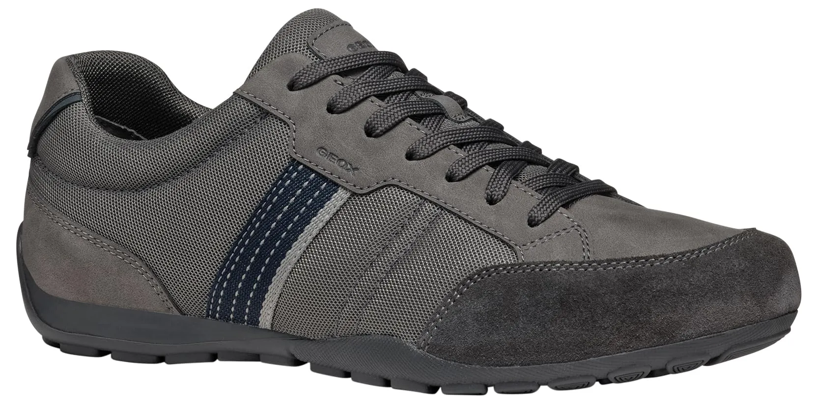 Geox U RAVEX D, Scarpe da Ginnastica Uomo, Graphite, 43 EU