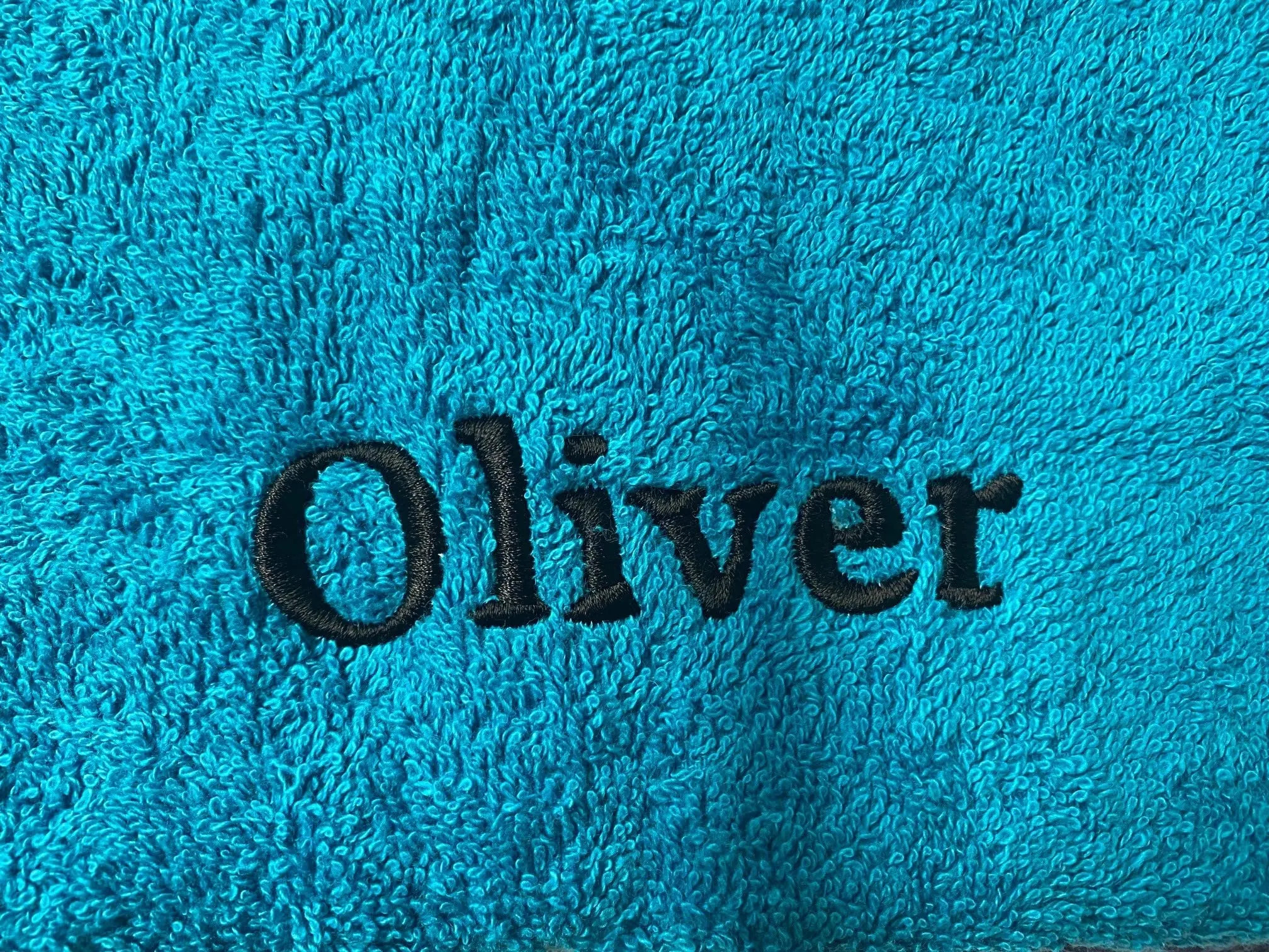 Asciugamano personalizzato con nome Nome sportivo splendidamente ricamato Asciugamano da bagno Asciugamano in cotone 100% personalizzato con nome (100 x 50 cm, Tennis)