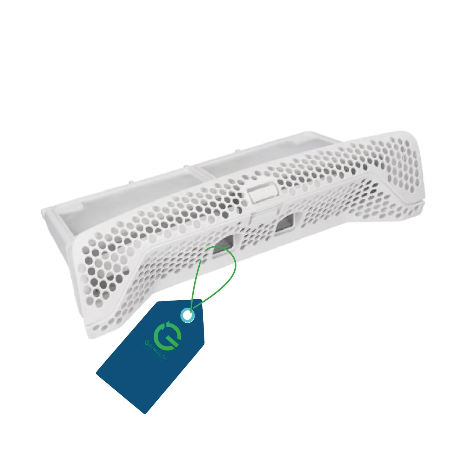 G GRIMALDI Filtro Antipelucchi per Asciugatrice 33.5x17x8.8 cmCompatibile con Rex Aeg Zoppas Zanussi Electrolux 8588074539012 8074539019 50261253004 Ricambio per Raccolta Pelucchi Asciugabiancheria