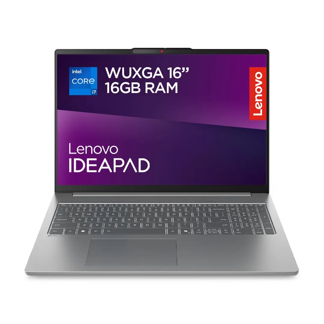 Lenovo IdeaPad Slim 5i Notebook 14" - Intel Core 7 240H, RAM 16GB, 1TB SSD, Grafica Intel Integrata, Display 14 pollici WUXGA (1920x1200) IPS, Windows 11 Home - Luna Grey