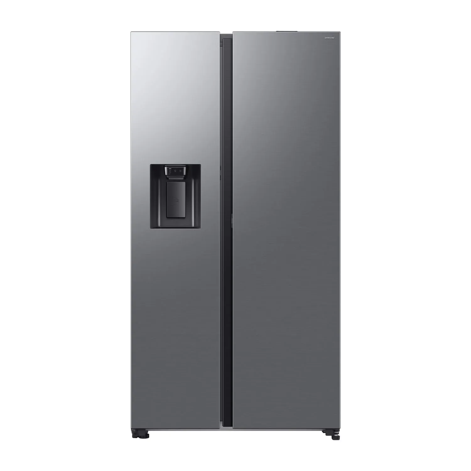 Samsung RS80F67KCTEF - Frigorifero side-by-Side, frigorifero AI con congelatore, 178 cm, 634 l, erogatore di ghiaccio/acqua con serbatoio, AI Energy Mode & Voice Control, Twin Cooling+, in acciaio