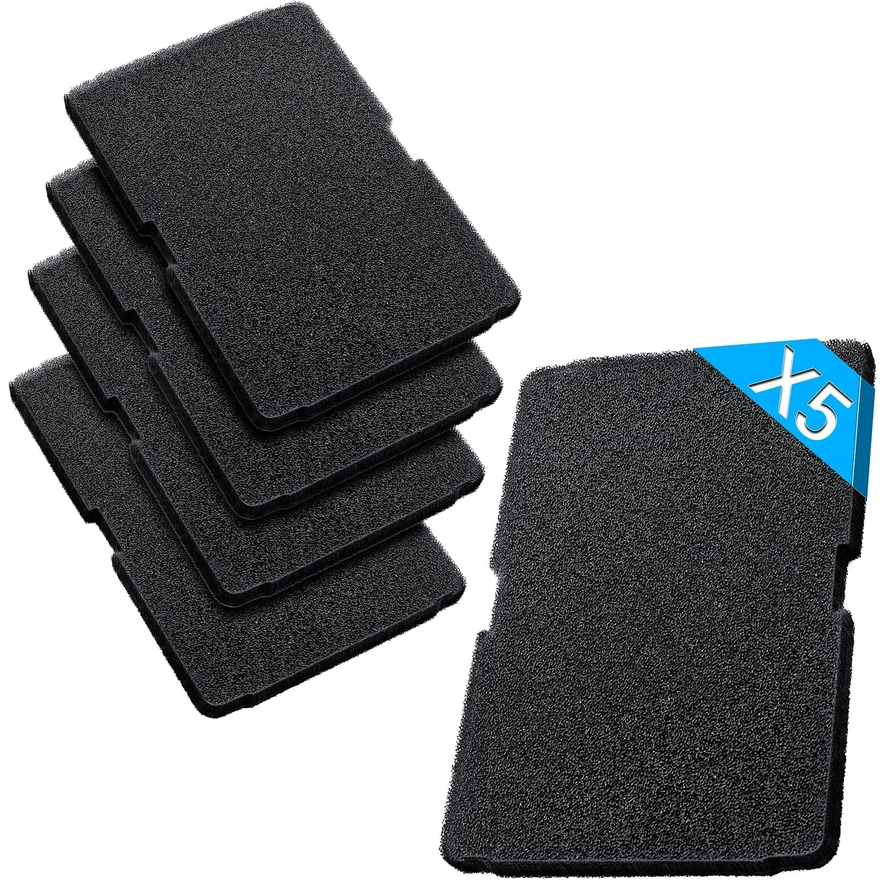 5pcs Filtro Asciugatrice pour Beko Smeg 240x155x10mm 2964840100 Filtro Asciugatrice Panni Filtro Spugna Asciugatrice Pulisci Kit Pulizia Filtro Asciugatrice Spazzola per Pulizia pour Whirlpool Bosch
