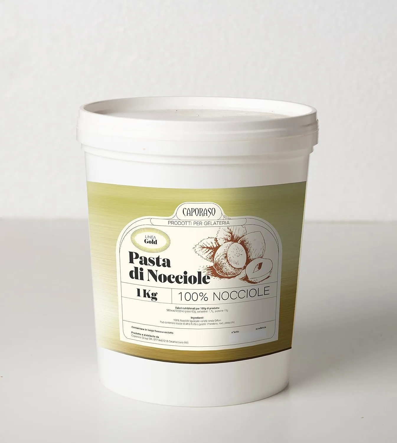 Crema di Nocciole al 100% crema spalmabile naturale (1 kg (chilogrammo))
