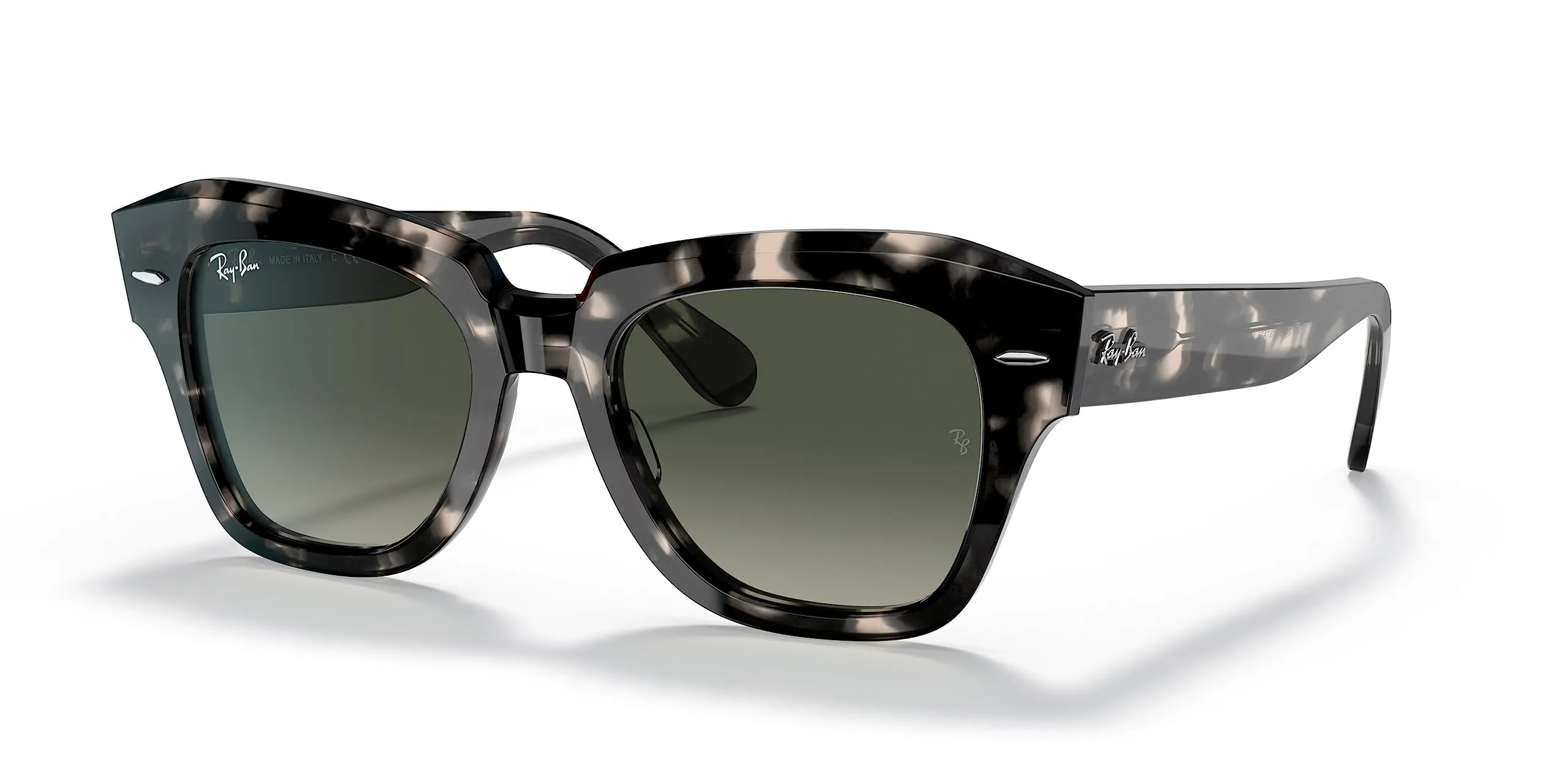Ray-Ban 0RB2186 Occhiali, Grigio Avana, 52 Uomo