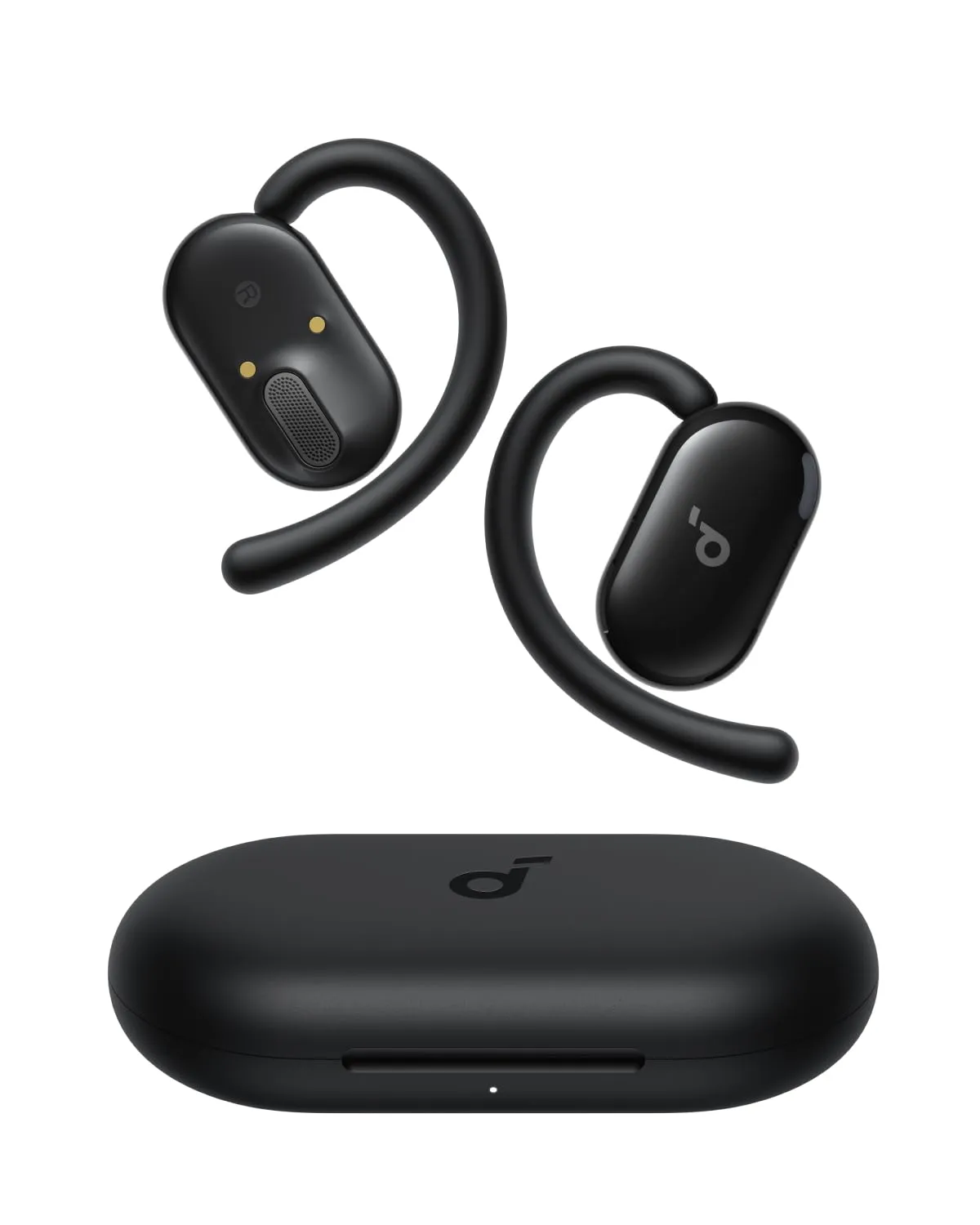 Soundcore V20i Cuffie Open-Ear di Anker, Cuffie Bluetooth 5.4, Ganci Rotanti, Ultra Confortevoli, Vestibilità Aderente, Bassi Potenti, Chiamate Chiare, IP55, 36H di Riproduzione,Connessione Multipunto