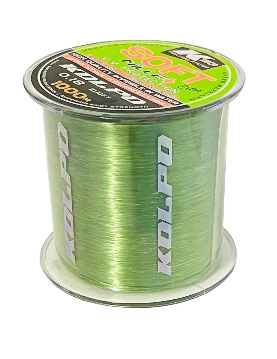 kolpo Filo da Pesca Illusion Soft Mille 1000 mt verde (0.23)