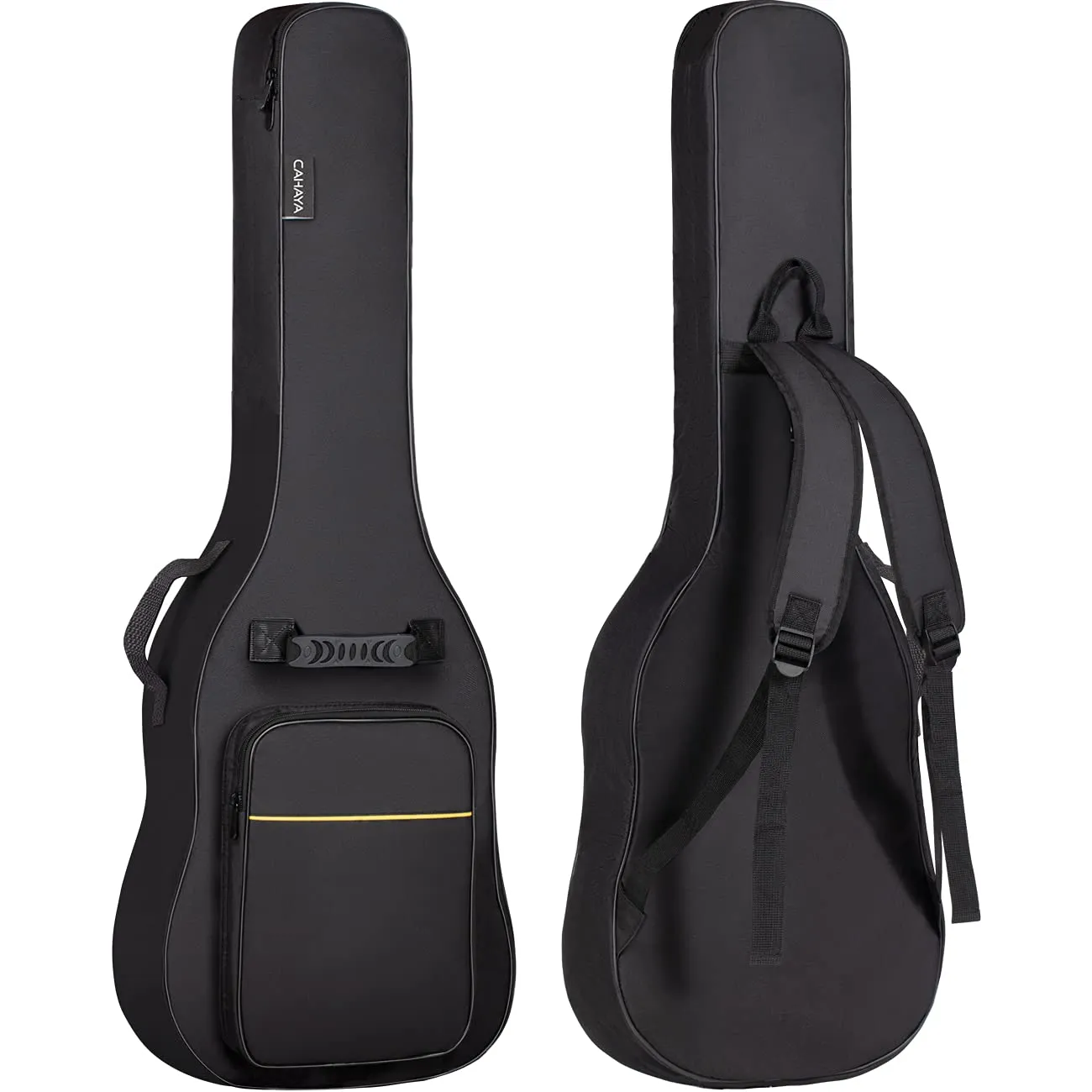 CAHAYA Borsa Chitarra Elettrica Imbottita da 6mm Custodia per Chitarra Elettrica con Una Tasca Frontale per Libri Musicali Modello CY0226