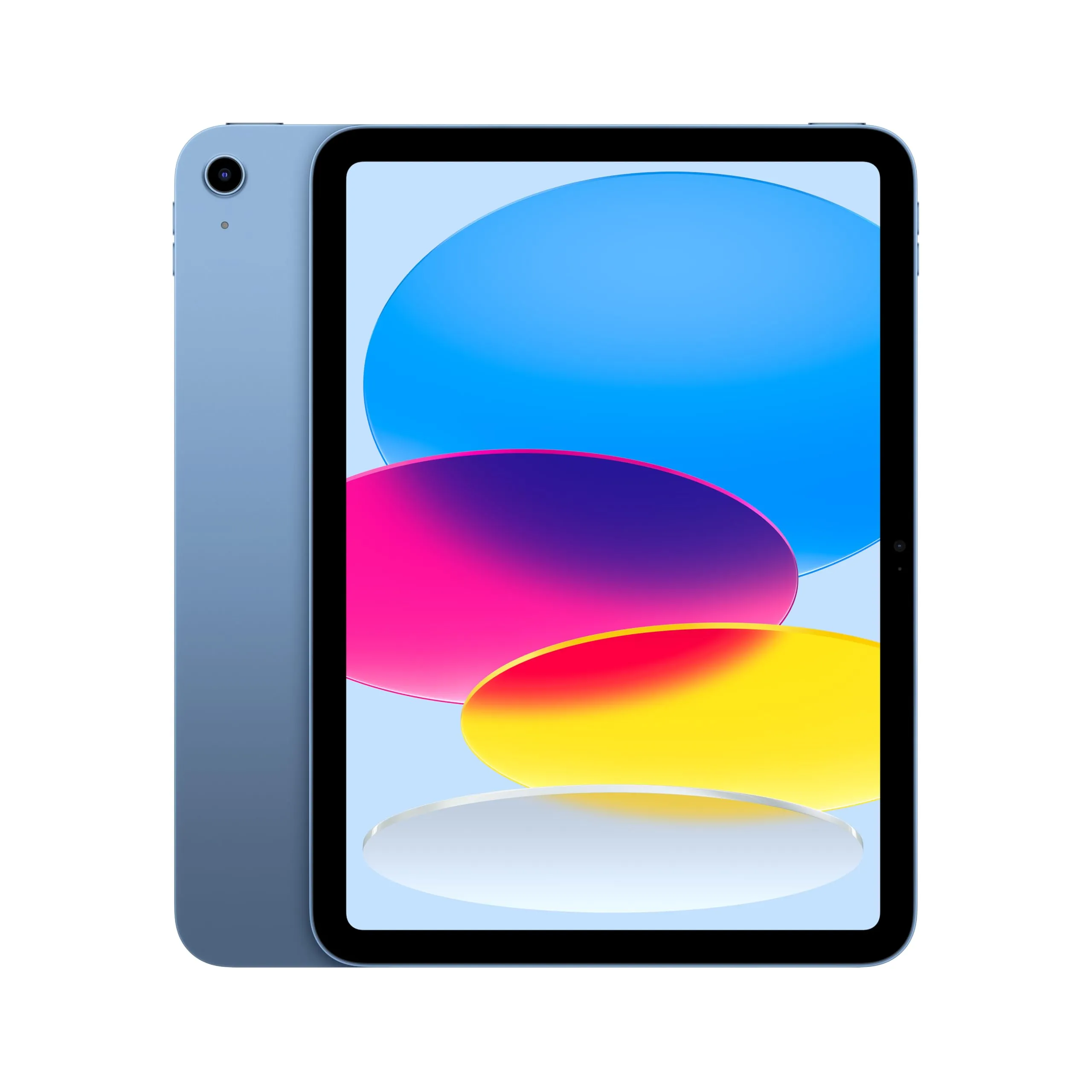 Apple iPad con chip A16: display Liquid Retina da 11'', 128 GB, Wi Fi 6, fotocamera frontale e posteriore da 12MP, Touch ID, autonomia di un giorno intero di batteria — Azzurro