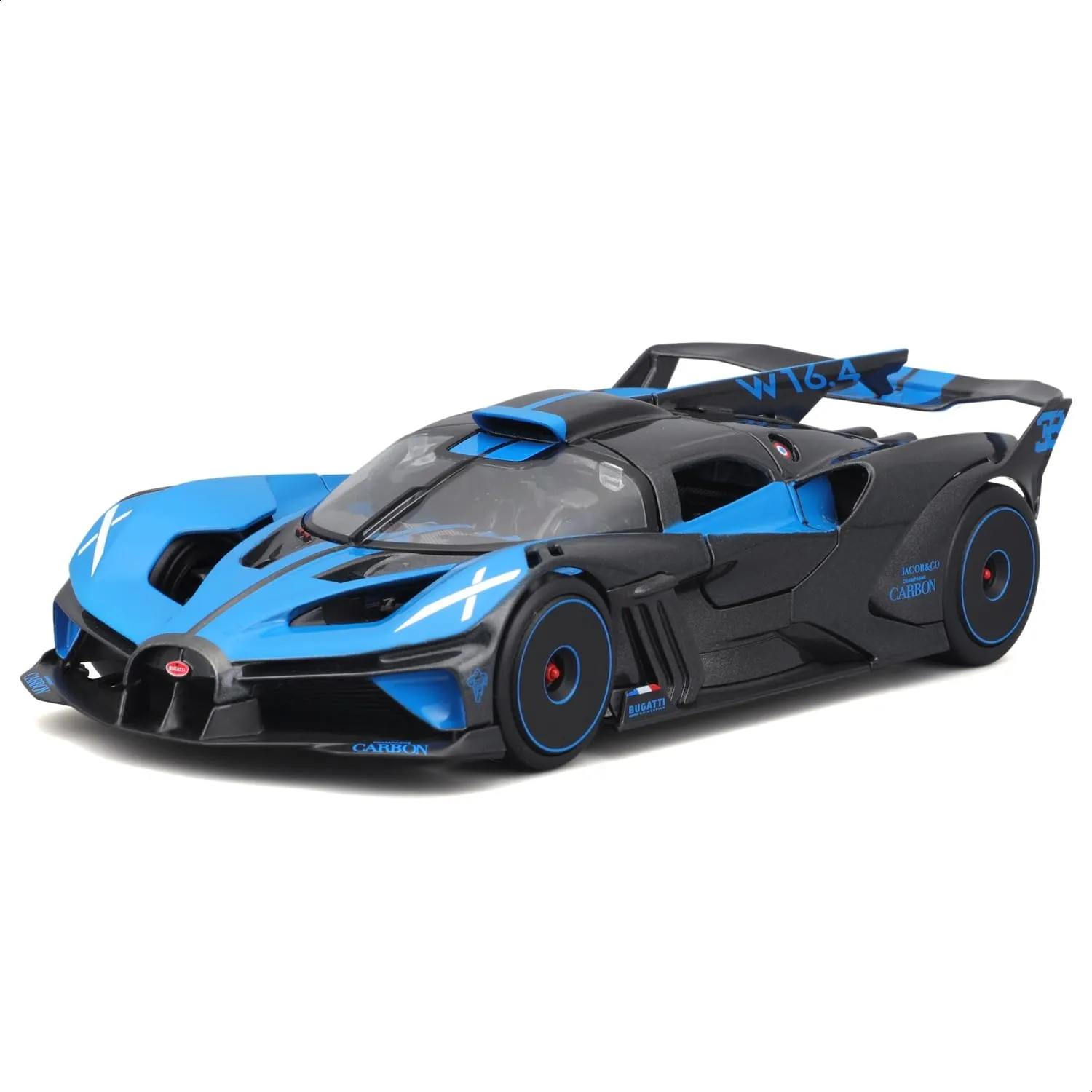 Maisto - Bugatti Bolide, blu e nera - Scala 1:24