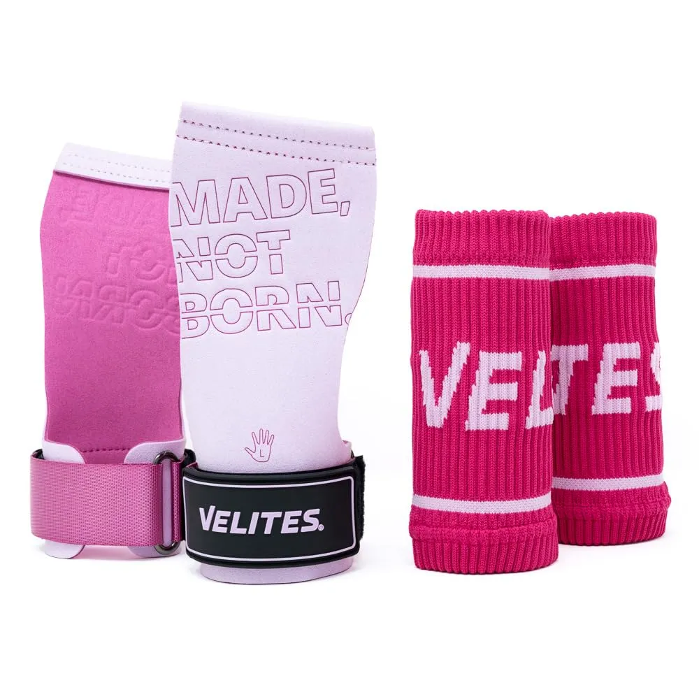 Velites I Quad Pro Paracalli Cross training I Grips professionali per CrossFit o ginnastica I Adatte a qualsiasi superficie I Utilizzate con magnesio I Include bande gratuite