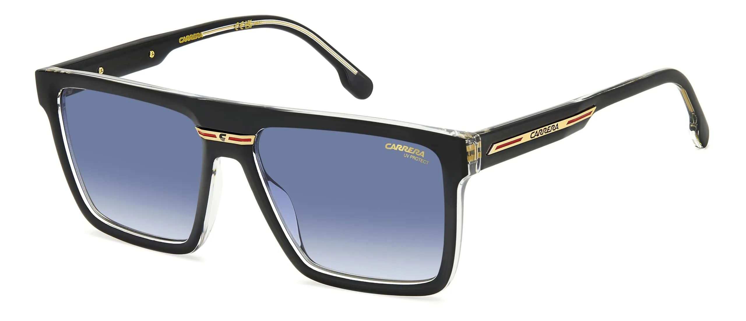 Carrera Victory C 03/S Occhiali, 7C5/08 Black Crystl, 58 Uomo
