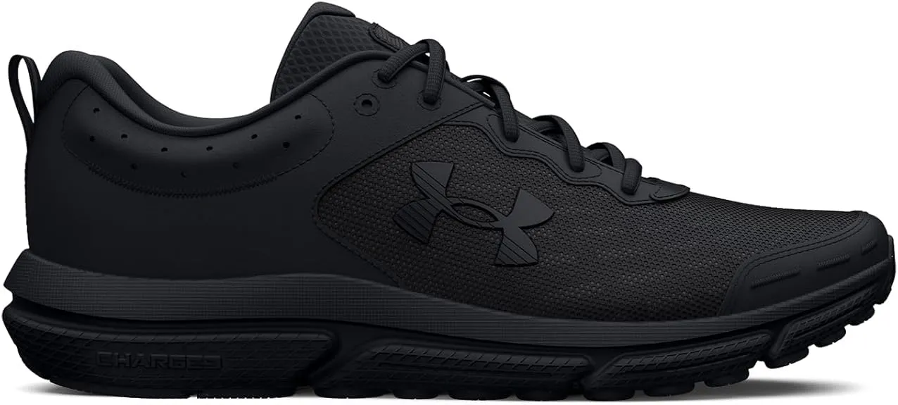 Under Armour Ua Charged Assert 10, Scarpa da corsa Uomo, Nero, 44 EU