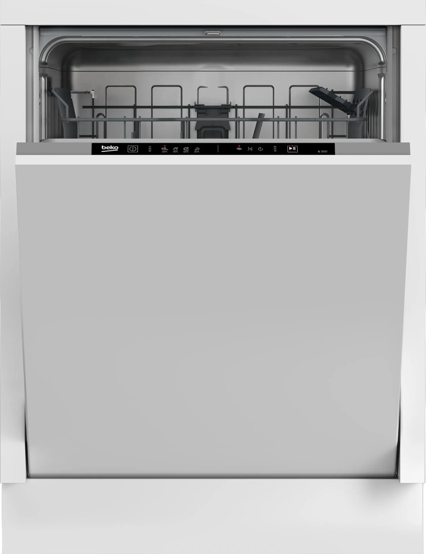 DIN34330 - Lavastoviglie da Incasso, 13 Coperti, a Scomparsa Totale, Classe energetica D