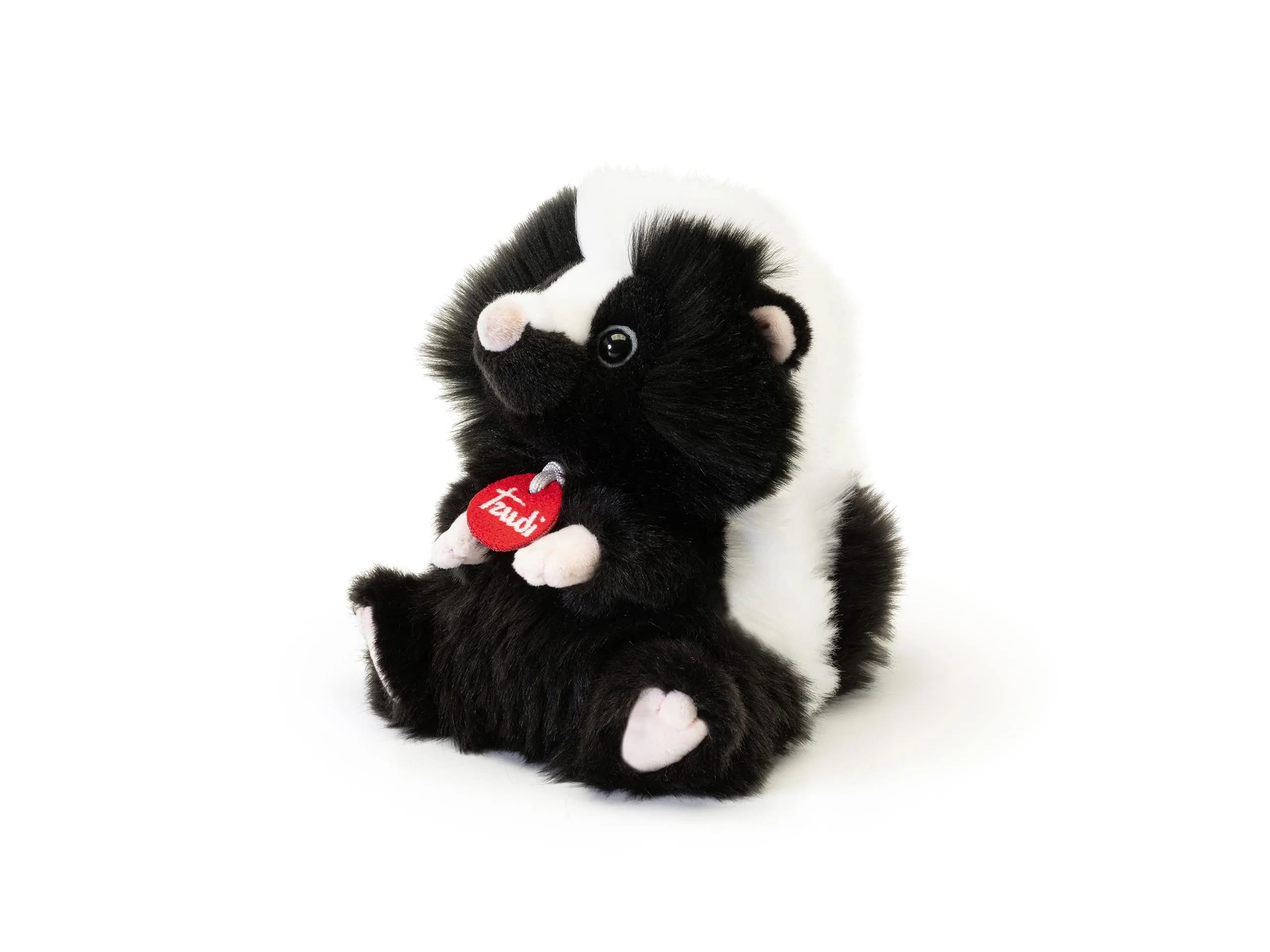 Trudi Fluffy Puzzola | Peluche Gioco Puzzola. Regalo Compleanno e Natale | 16x17x16cm | S | Fluffies | Modello 29205