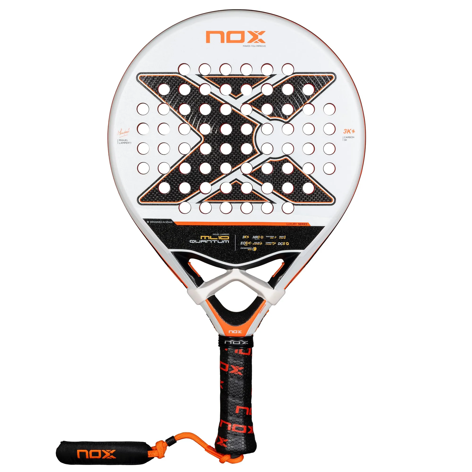 NOX Ml10 Quantum 3k di Miguel Lamperti 2025, Racketta da Pádel