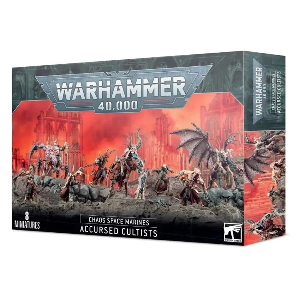 Games Workshop Warhammer 40.000 - Chaos Space Marines: Cultisti Maledetti