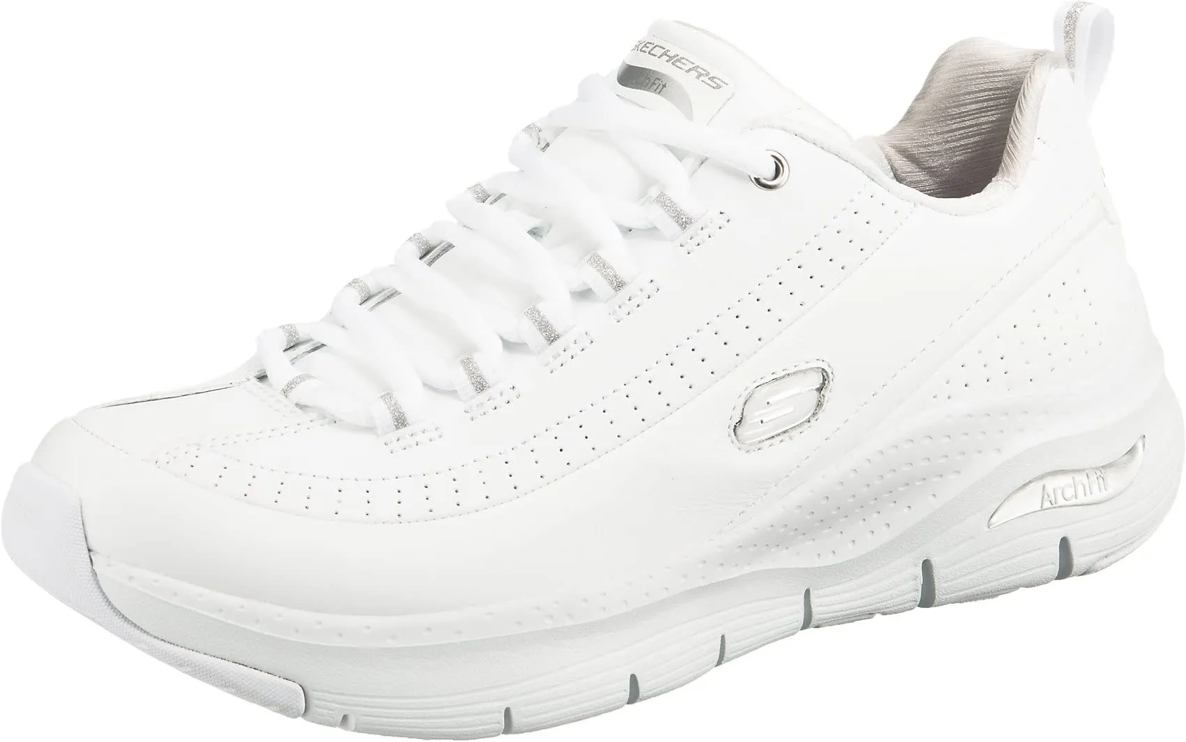 Skechers Arch Fit Citi Drive, Scarpe da Ginnastica Donna, Bianco, 38 EU