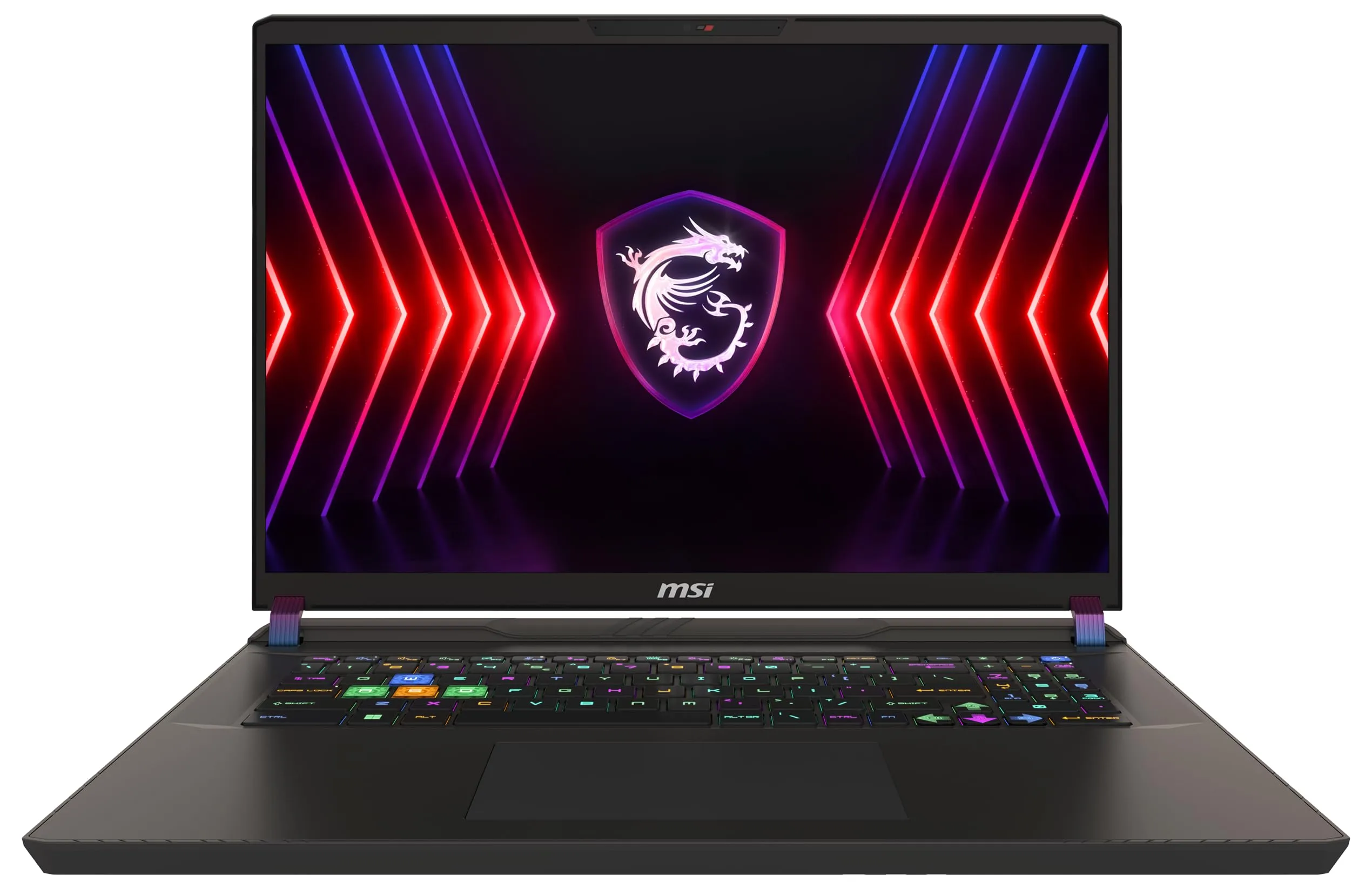 MSI Vector 17 HX Gaming Laptop 17,0" QHD+ 240Hz, Intel Core i9-13980HX, NVIDIA GeForce RTX 4080, 32GB DDR5, 1TB SSD, Windows 11 Home, tastiera QWERTZ, A13VHG-813, Cosmos Gray