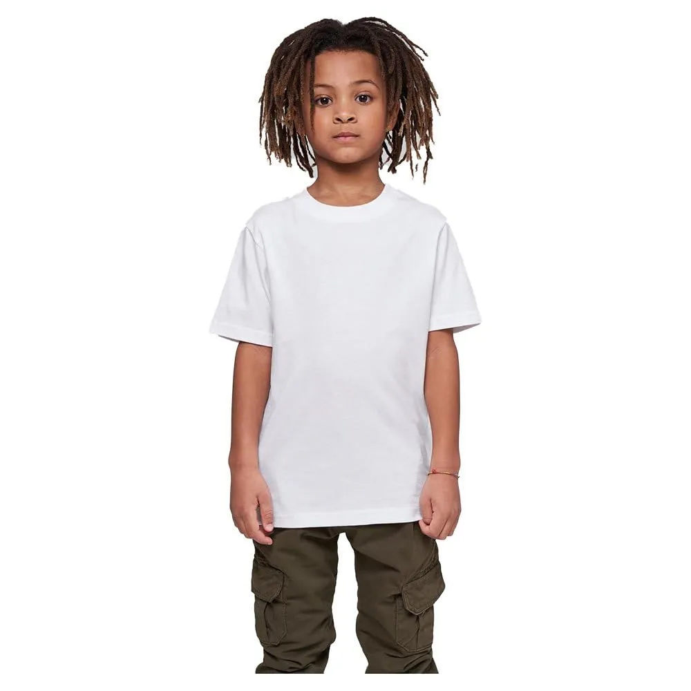 Build Your Brand By116-kids Basic Tee T-Shirt, Bianco, 158 cm-164 cm Bambino