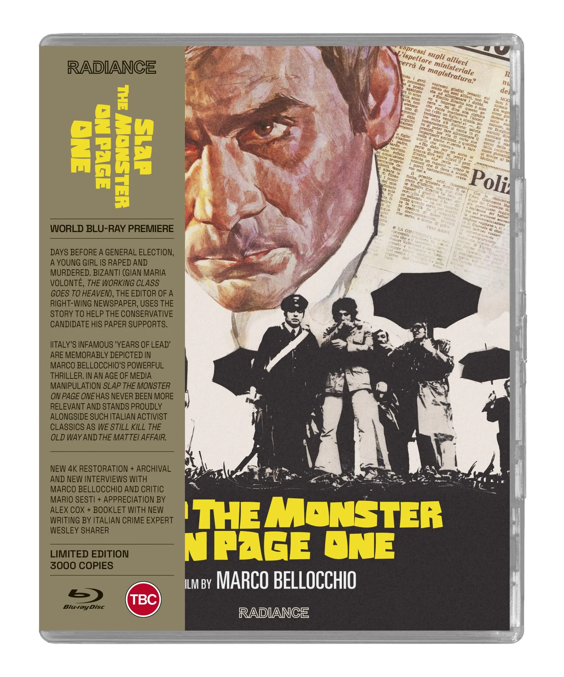 Slap the Monster on Page One [Blu-ray] [Region A & B]