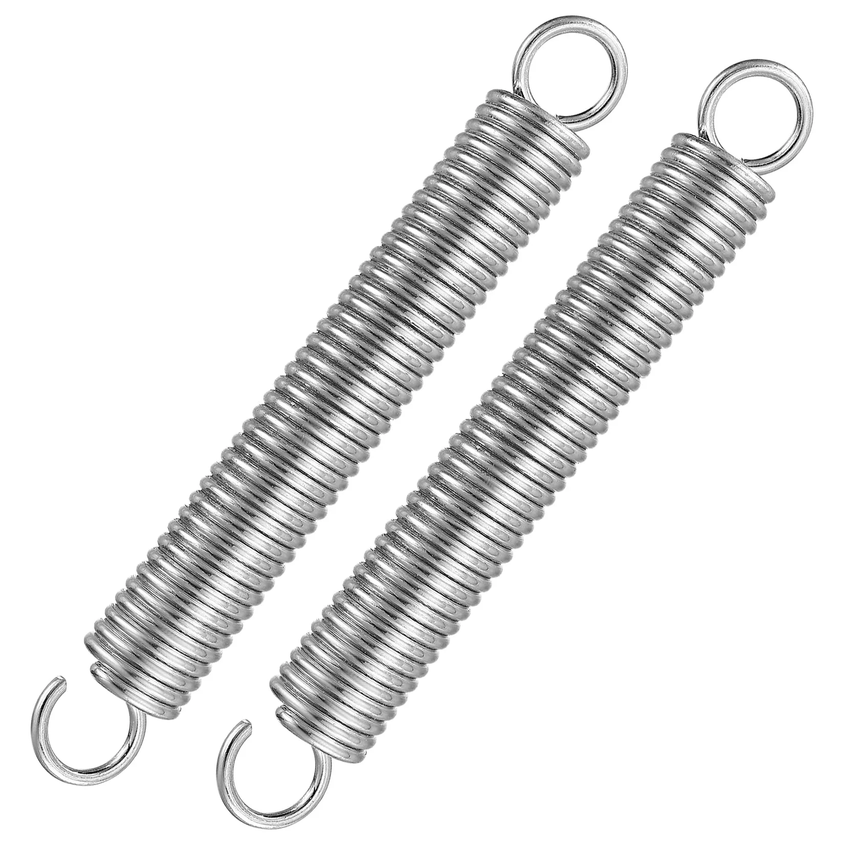 2 Pezzi Molla di Compressione, 190mm Molle di Trazione con Doppi Gancio, Molle di Estensione di Tensione di Compressione, Molla di Tensione in Acciaio al Carbonio, Diametro Filo 35 mm/OD 25 mm