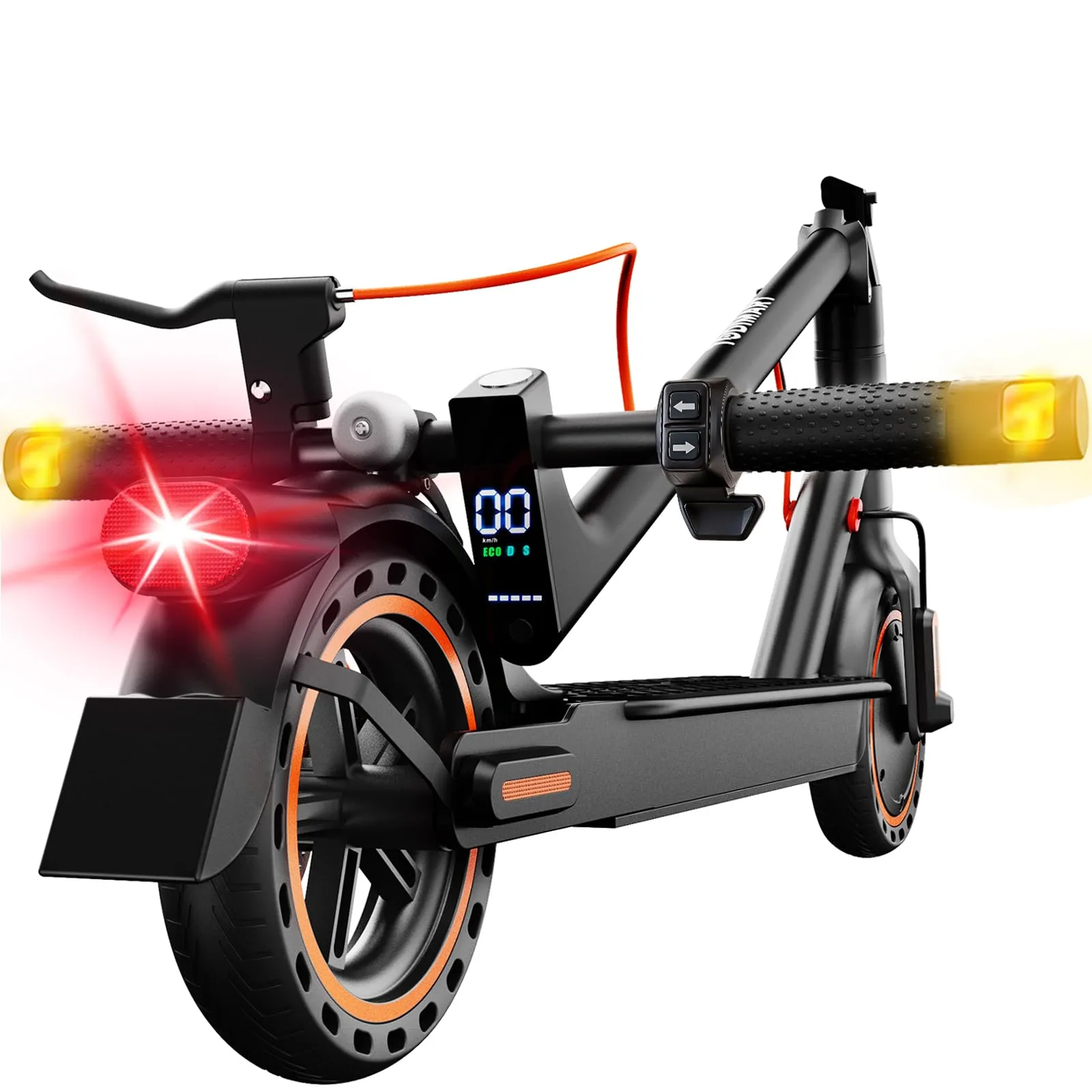 T3S Monopattino Elettrico Adulto-350W,35KM di Autonomia, Velocità Fino a 25 Km/h, Controllo App, 8.5" Pneumatici Solidi, Scooter Elettrico Pieghevole