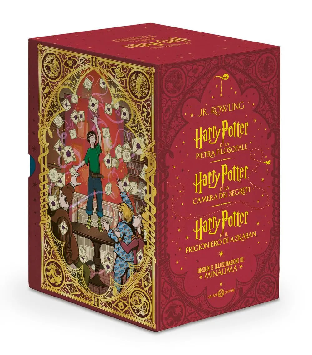 Harry Potter: La pietra filosofale-La camera dei segreti-Il prigioniero di Azkaban. Ediz. papercut MinaLima: Vol. 1-2-3