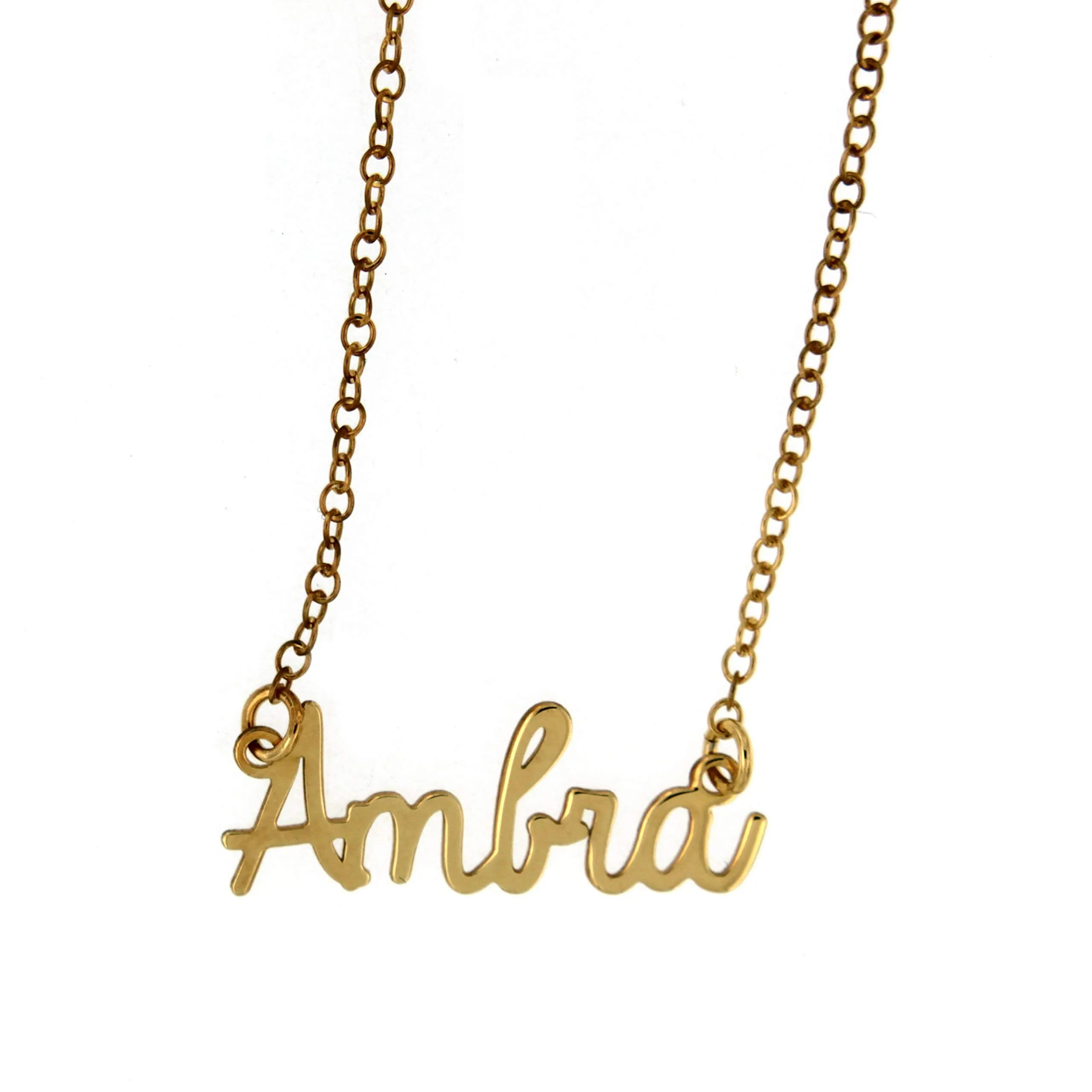 Collana girocollo con nome | Argento 925 nichel free